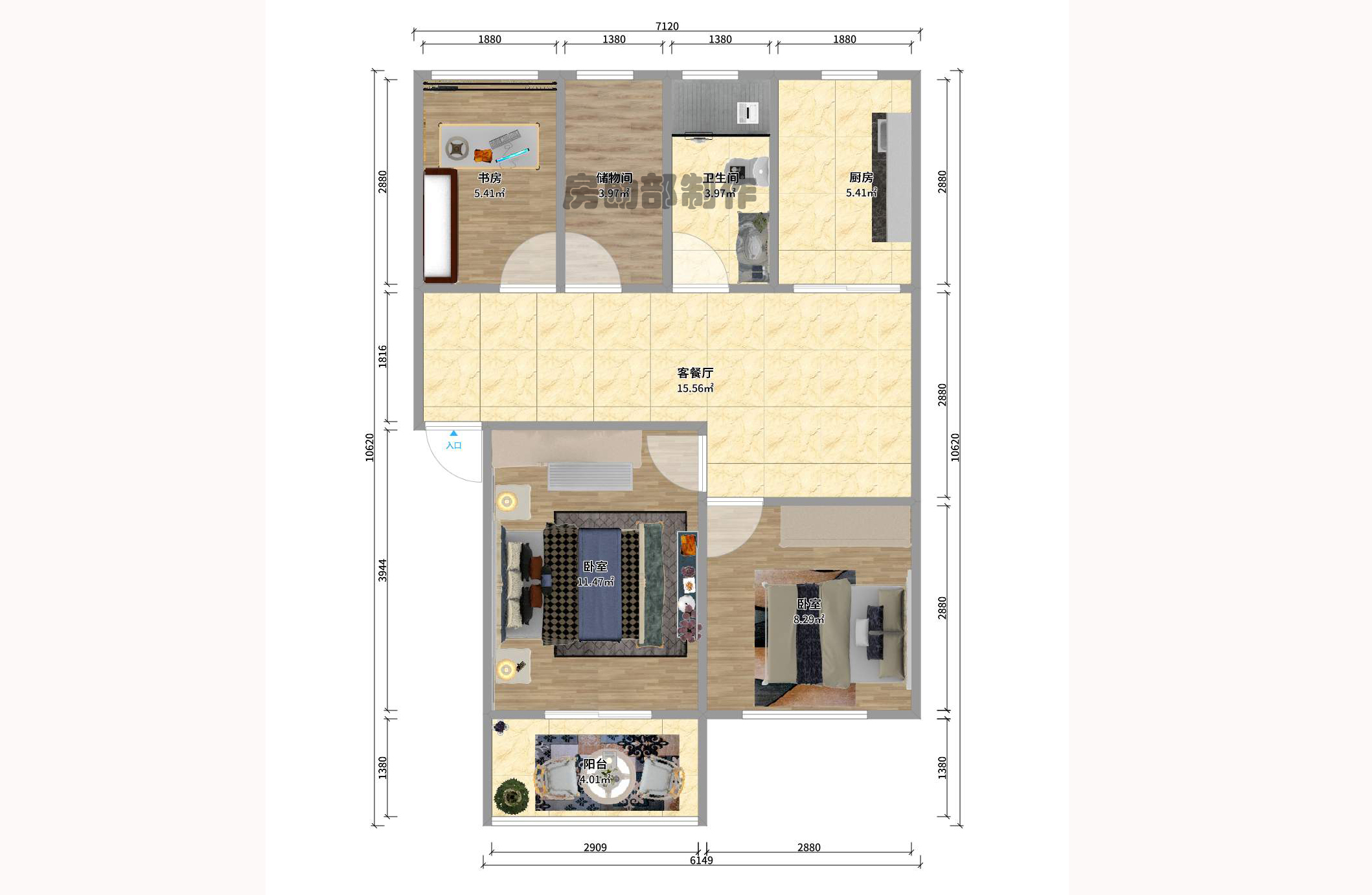 景环小区 景环小区室内图2