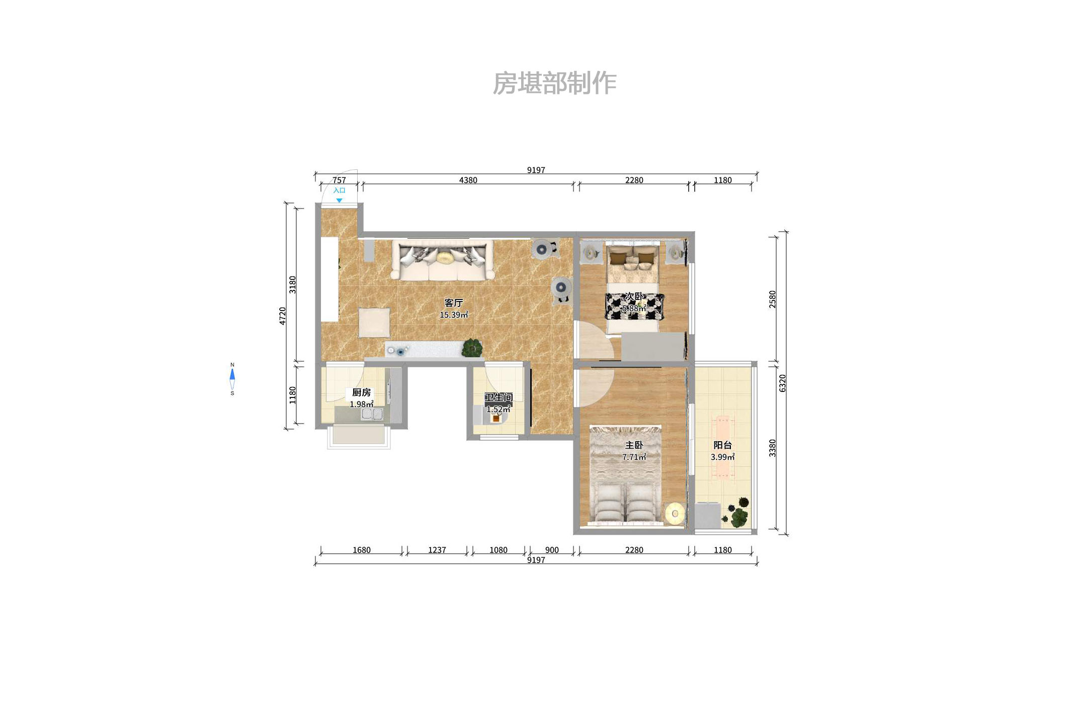 活元桥散盘 活元桥散盘室内图2