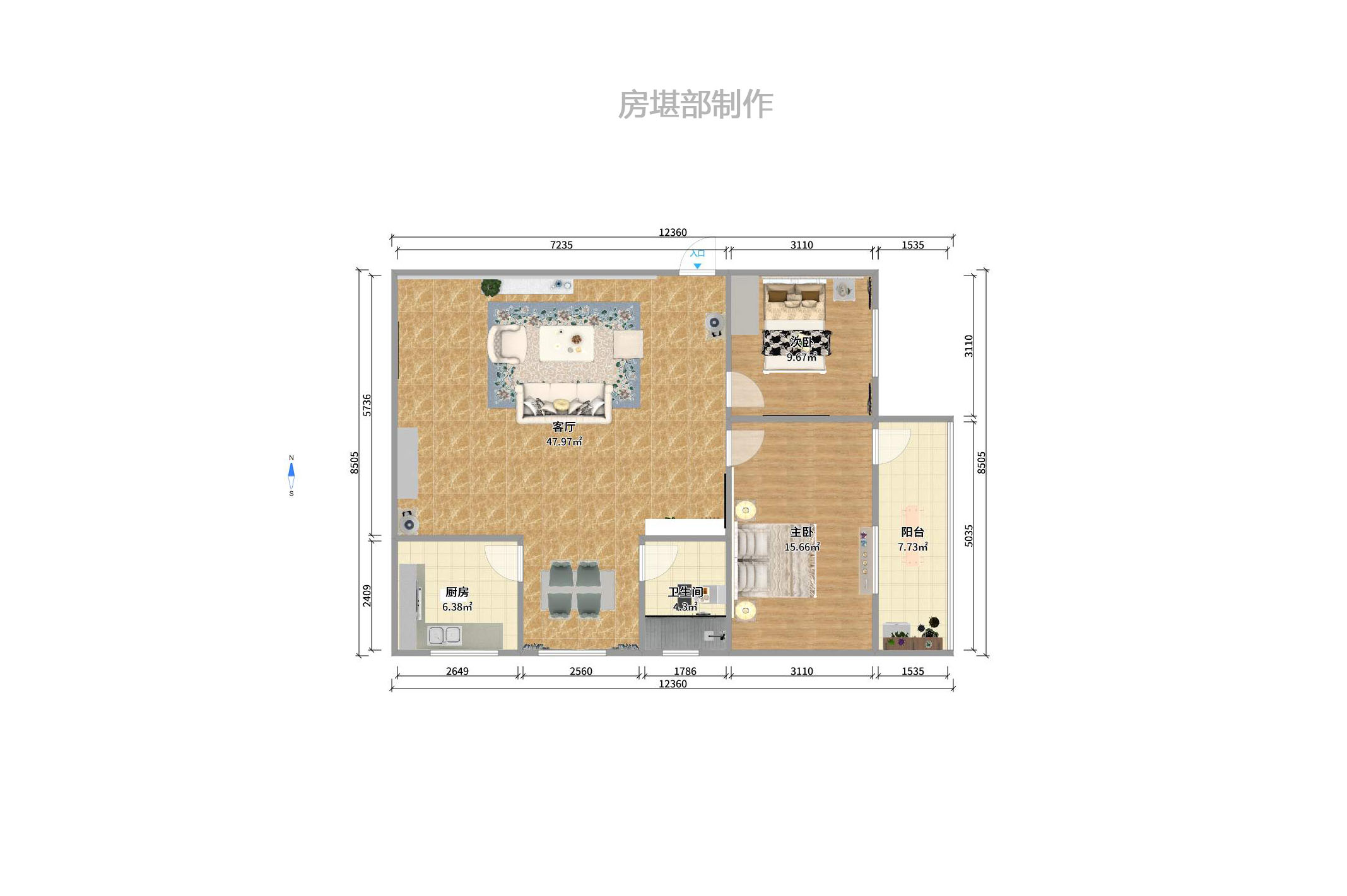 自然小区室内图2