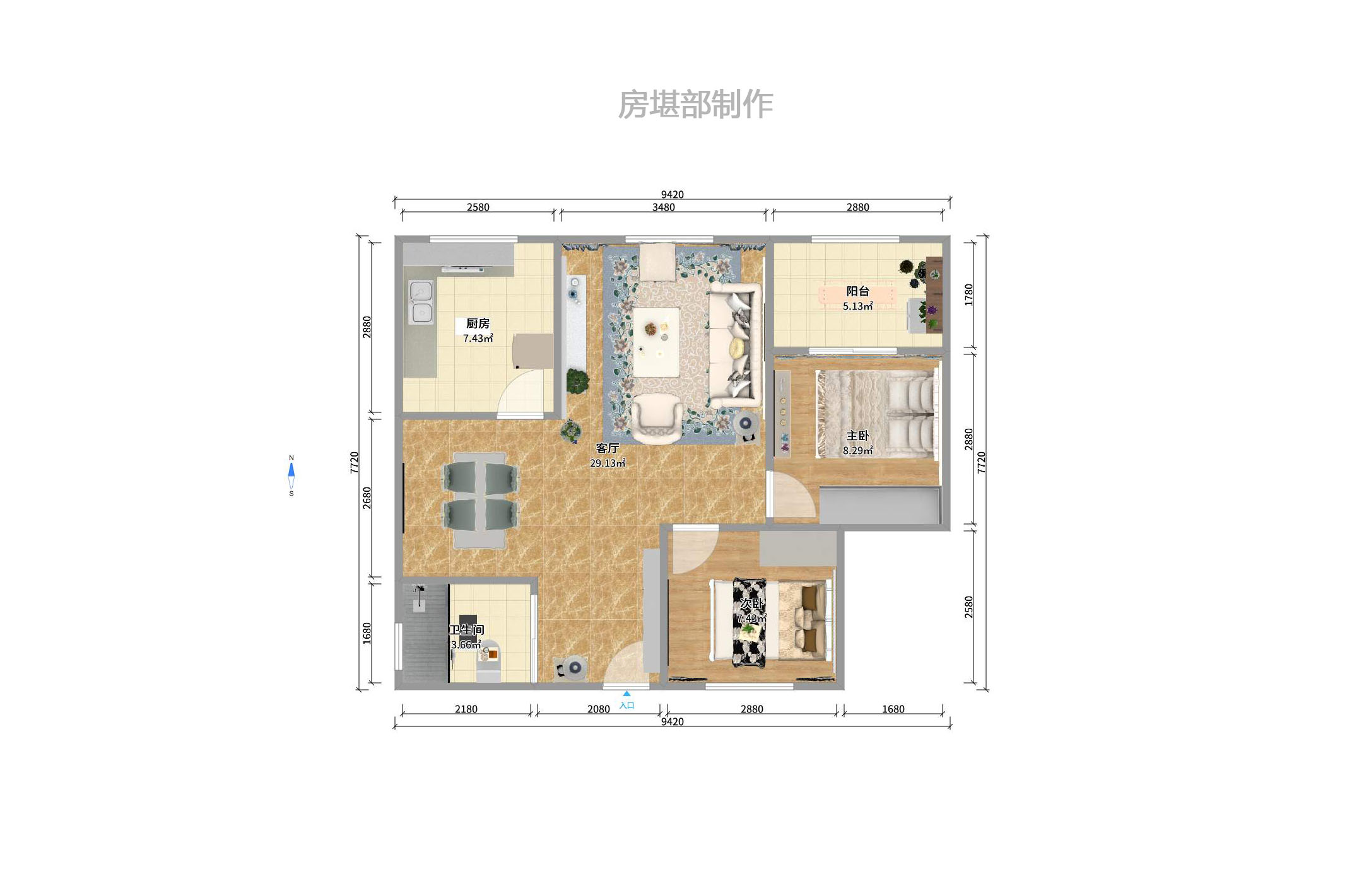 五一华府室内图2