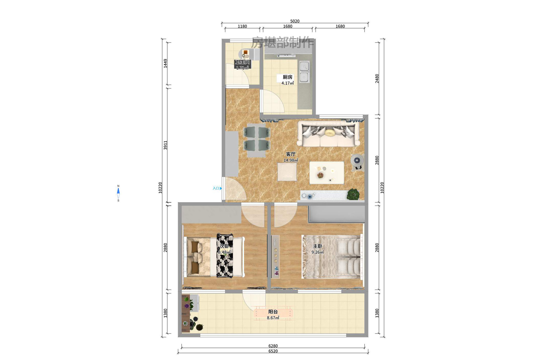 滨河小区 滨河小区室内图2
