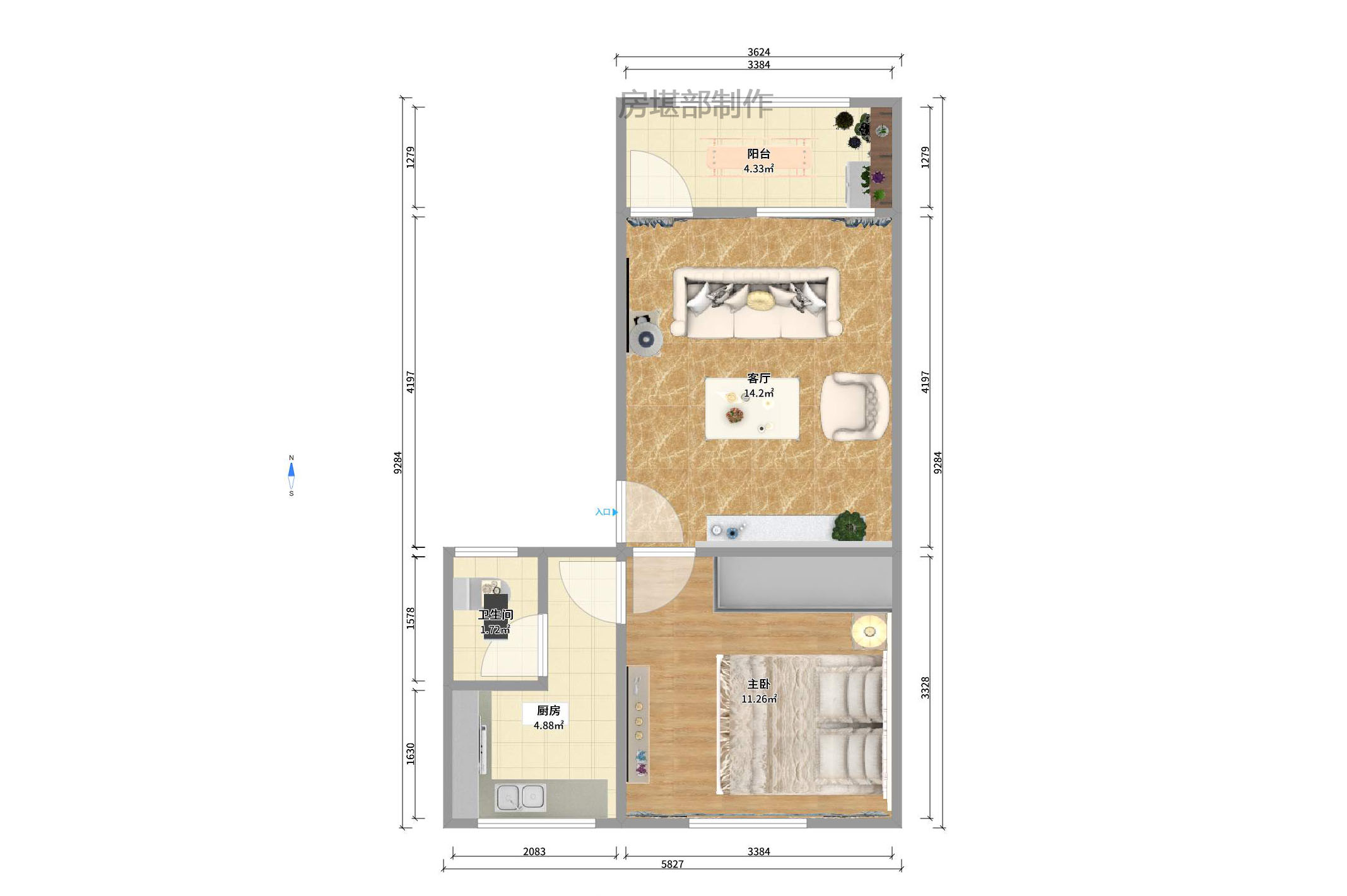 洞井小区(地质大队) 洞井小区(地质大队)室内图2