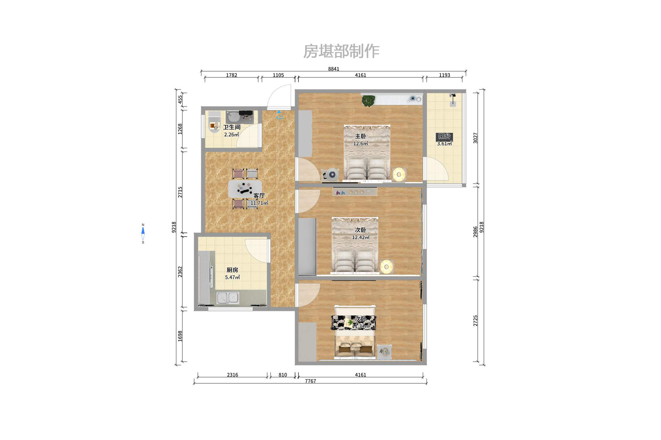 洞井小区(地质大队) 洞井小区(地质大队)室内图2