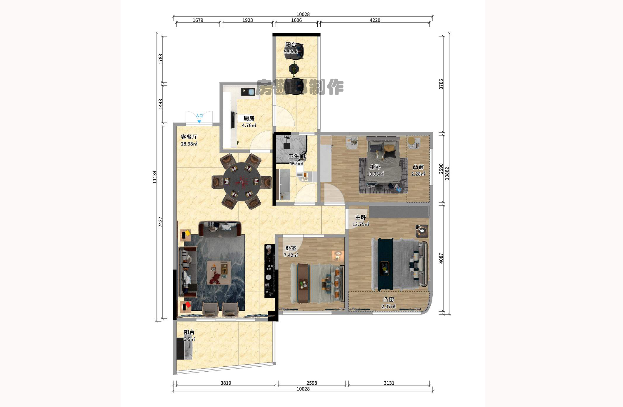 康斯丹郡(融程领秀佳园) 康斯丹郡(融程领秀佳园)室内图2