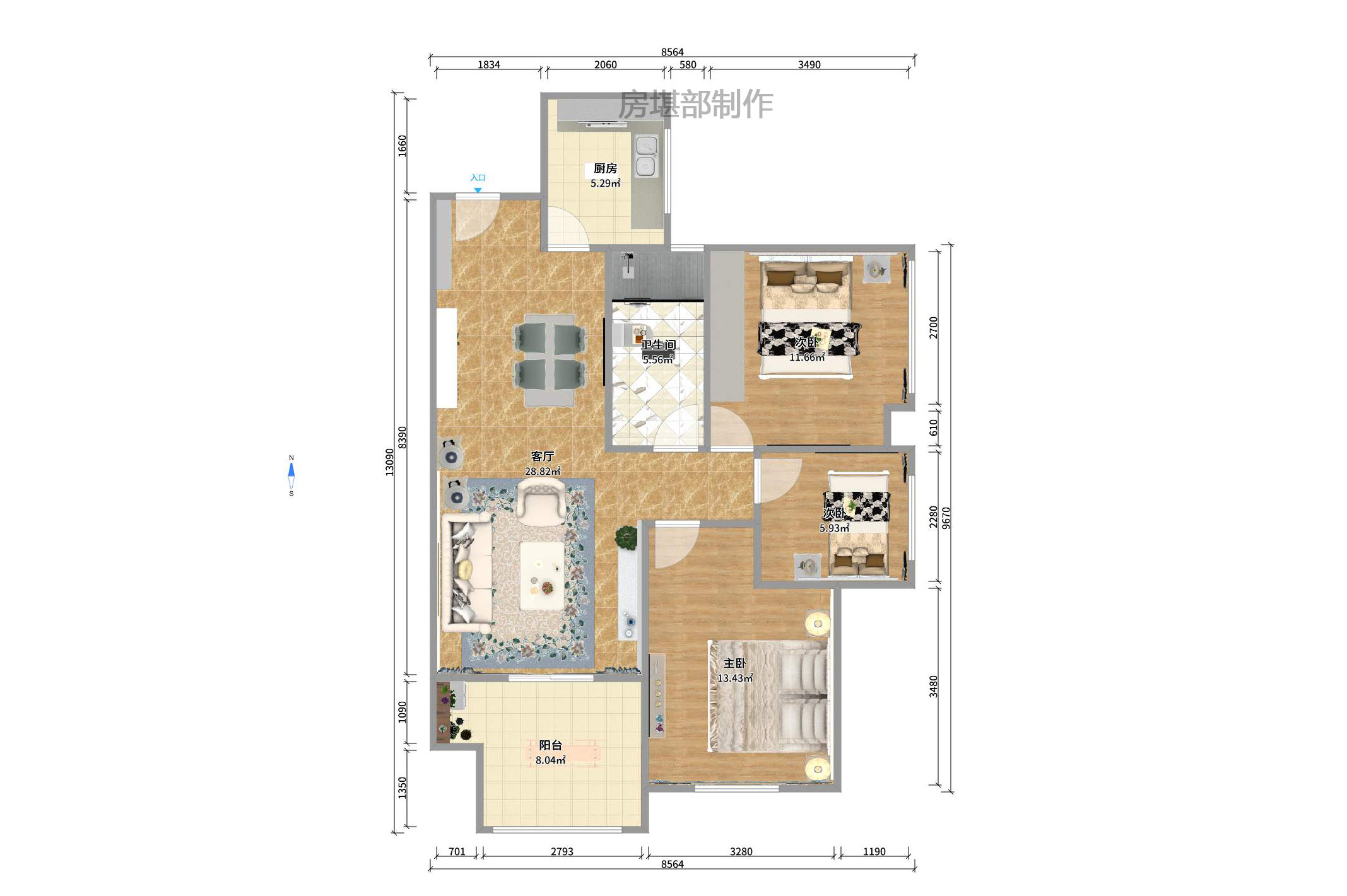 鑫天格林香山 鑫天格林香山室内图2