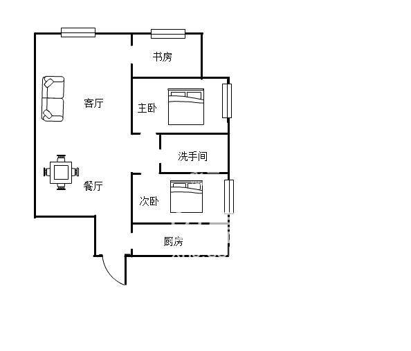 东湖名居  3室1厅1卫    1800.0元/月 东湖名居  3室1厅1卫    1800.0元/月户型图