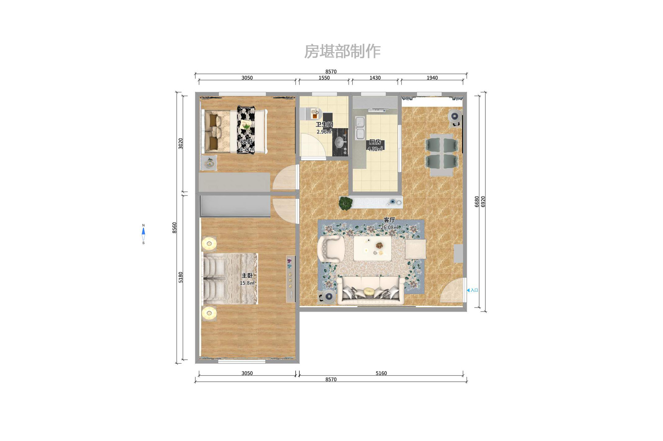 狮子岭室内图2