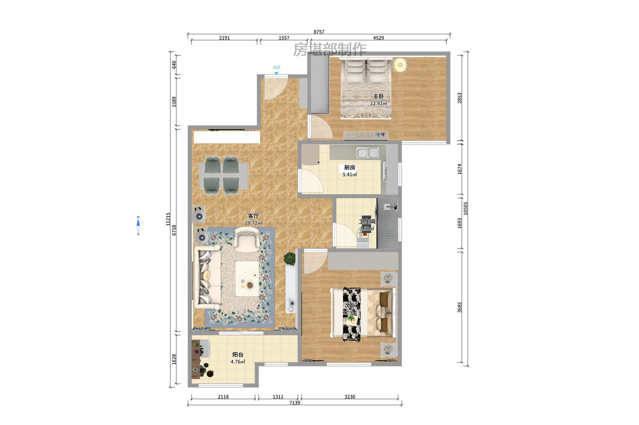 中房F联邦 中房F联邦室内图2