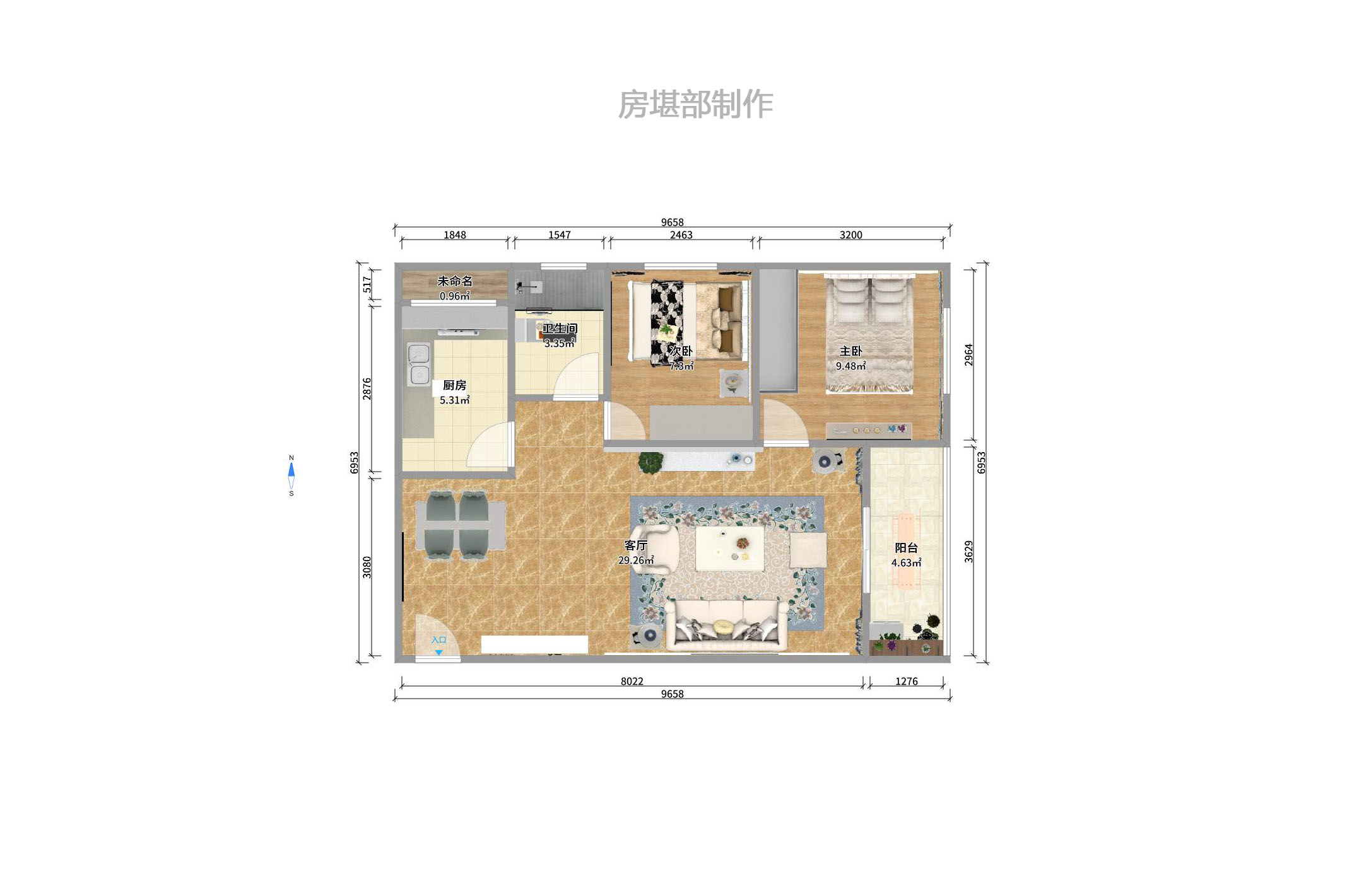 麓谷星辰室內(nèi)圖2