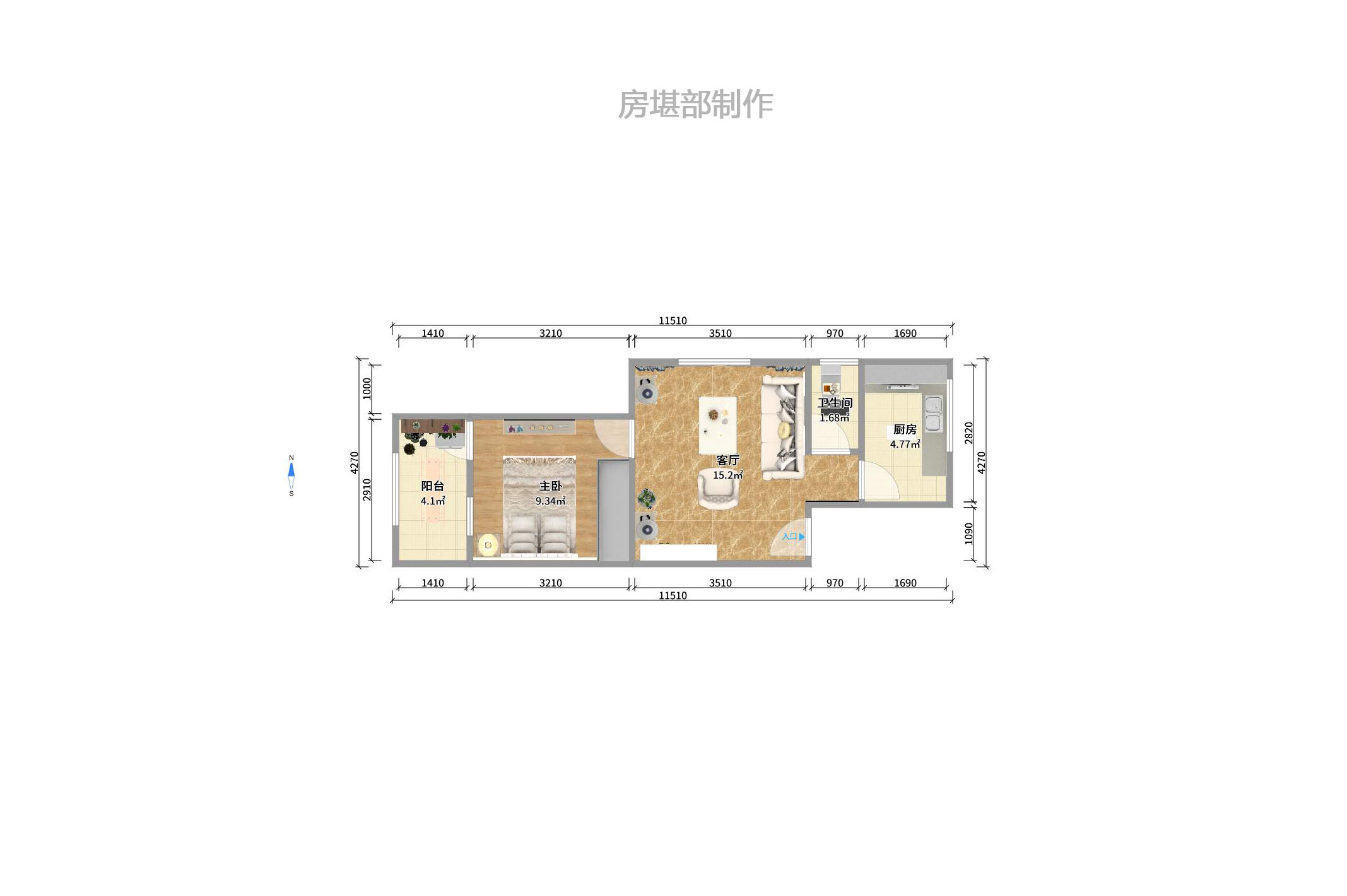 魏家坡室內(nèi)圖2