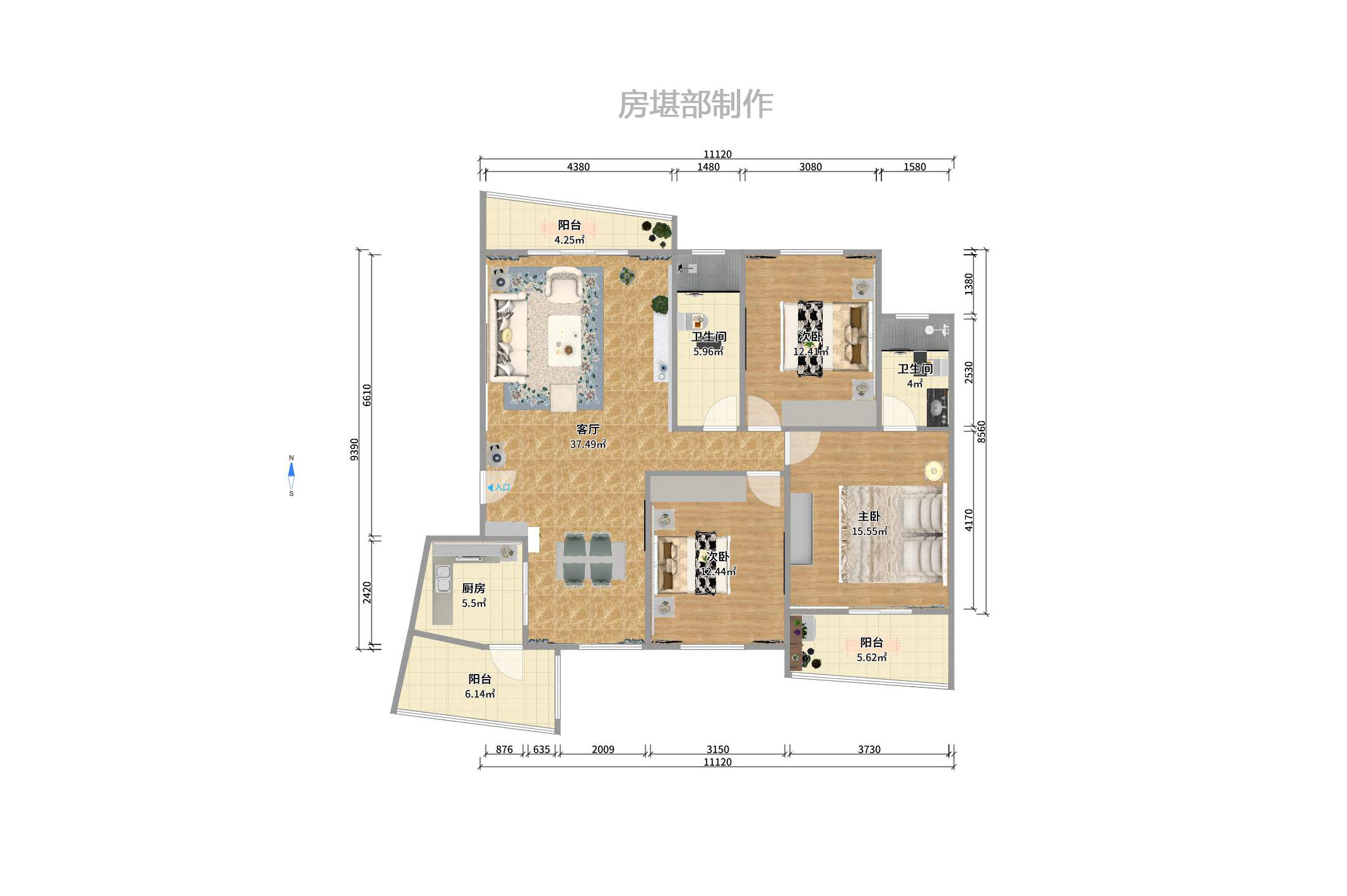 玛依拉山庄室内图2