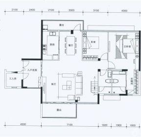 资阳电力局家属区(资阳区供电局) 3室2厅2卫 800.0元/月 资阳电力局家属区(资阳区供电局) 3室2厅2卫 800.0元/月户型图
