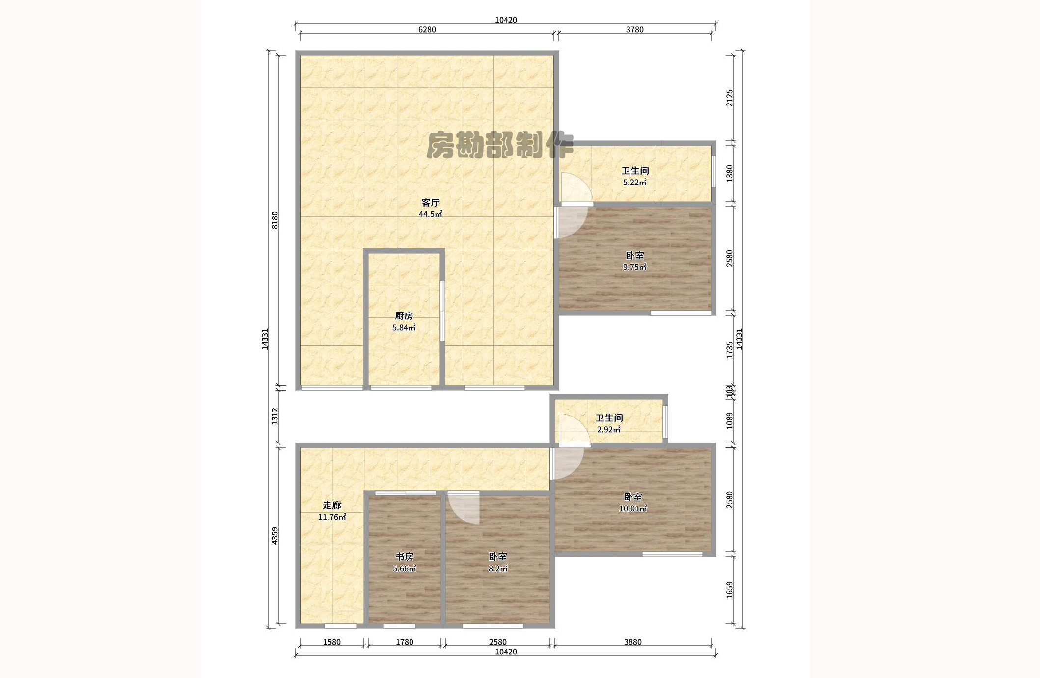 君臨天廈室內(nèi)圖2