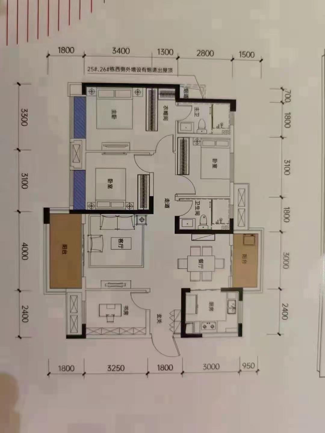 梓园社区(麻纺厂宿舍) 3室2厅1卫 1500.0元/月 梓园社区(麻纺厂宿舍) 3室2厅1卫 1500.0元/月户型图