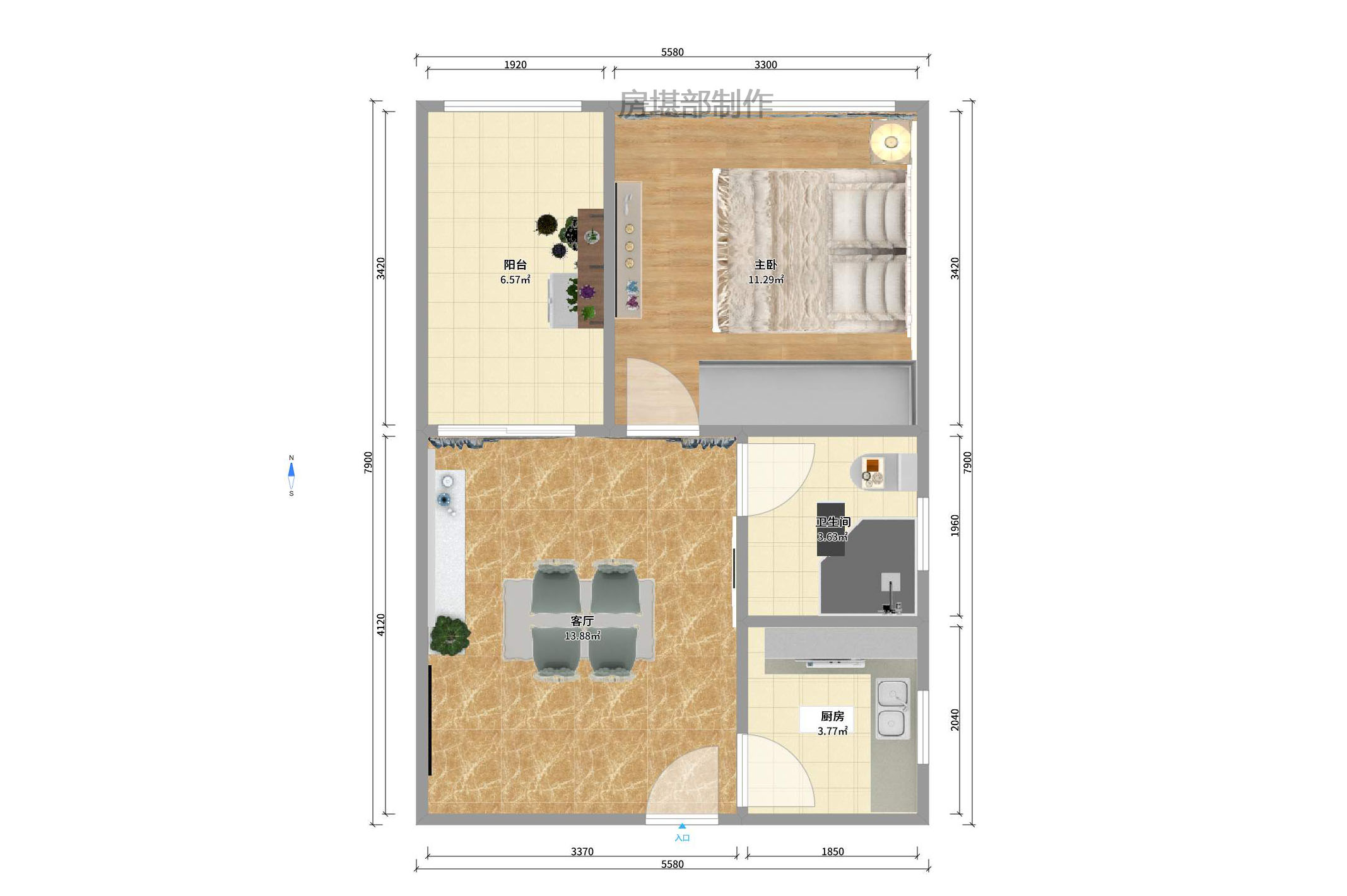 达美D6区 达美D6区室内图2