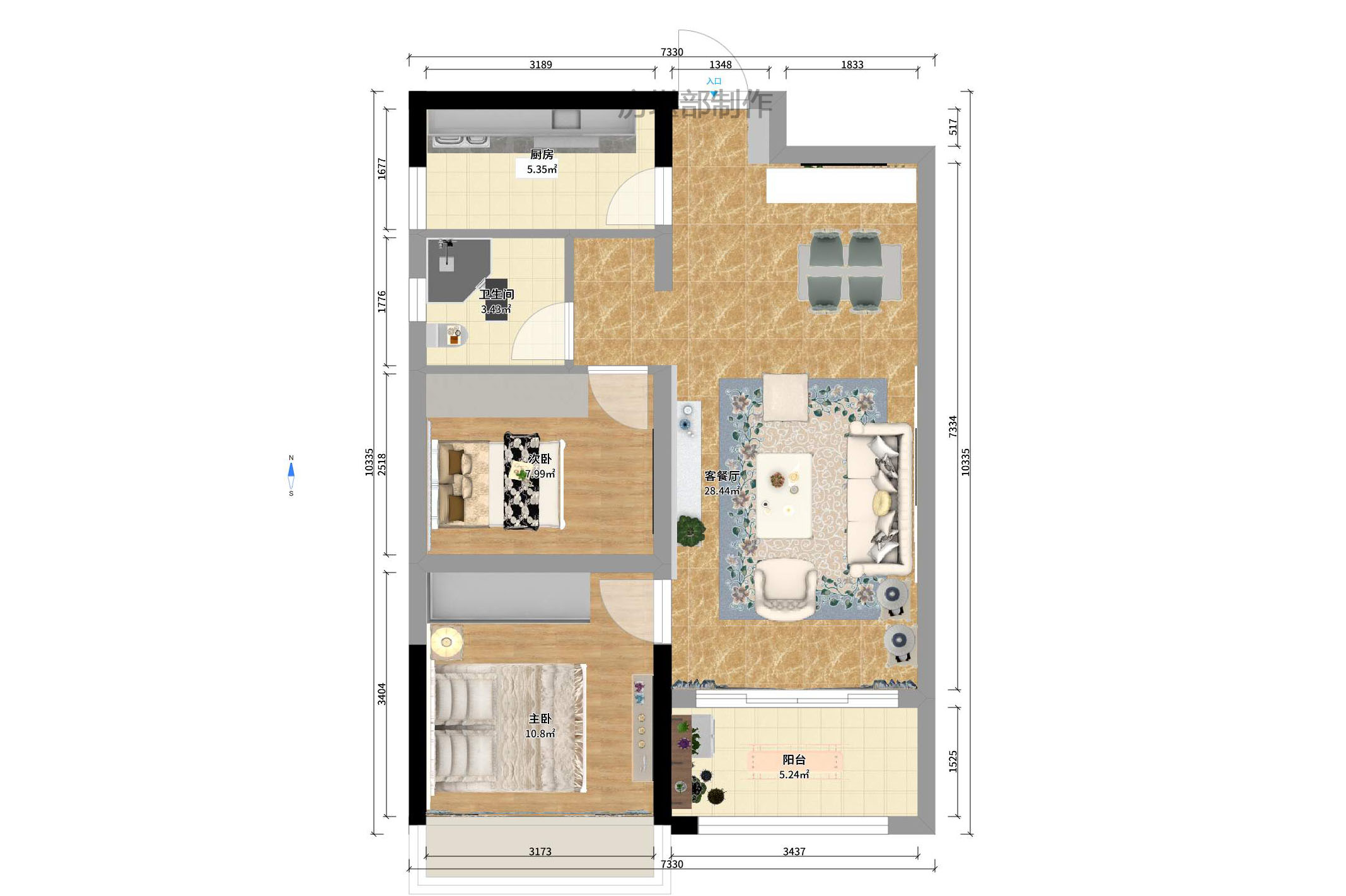 香樟兰亭（朗峰苑）室内图2