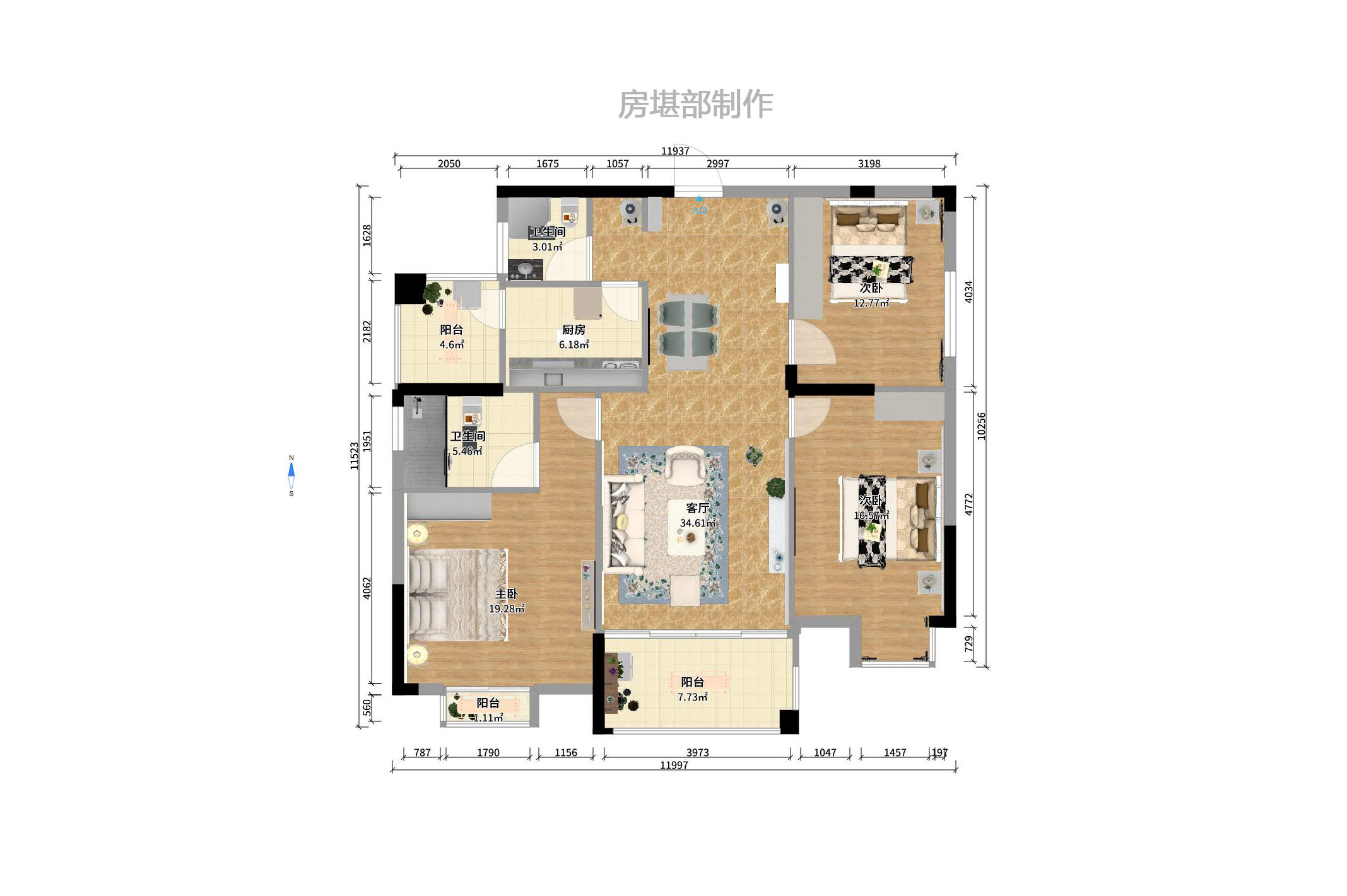 麓谷明珠室内图2