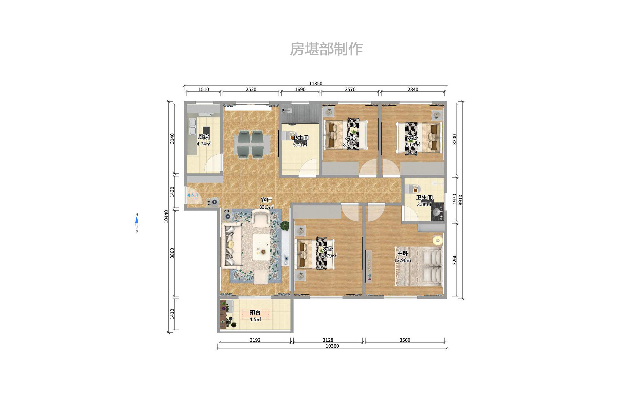 世茂鉑翠灣一期室內(nèi)圖2