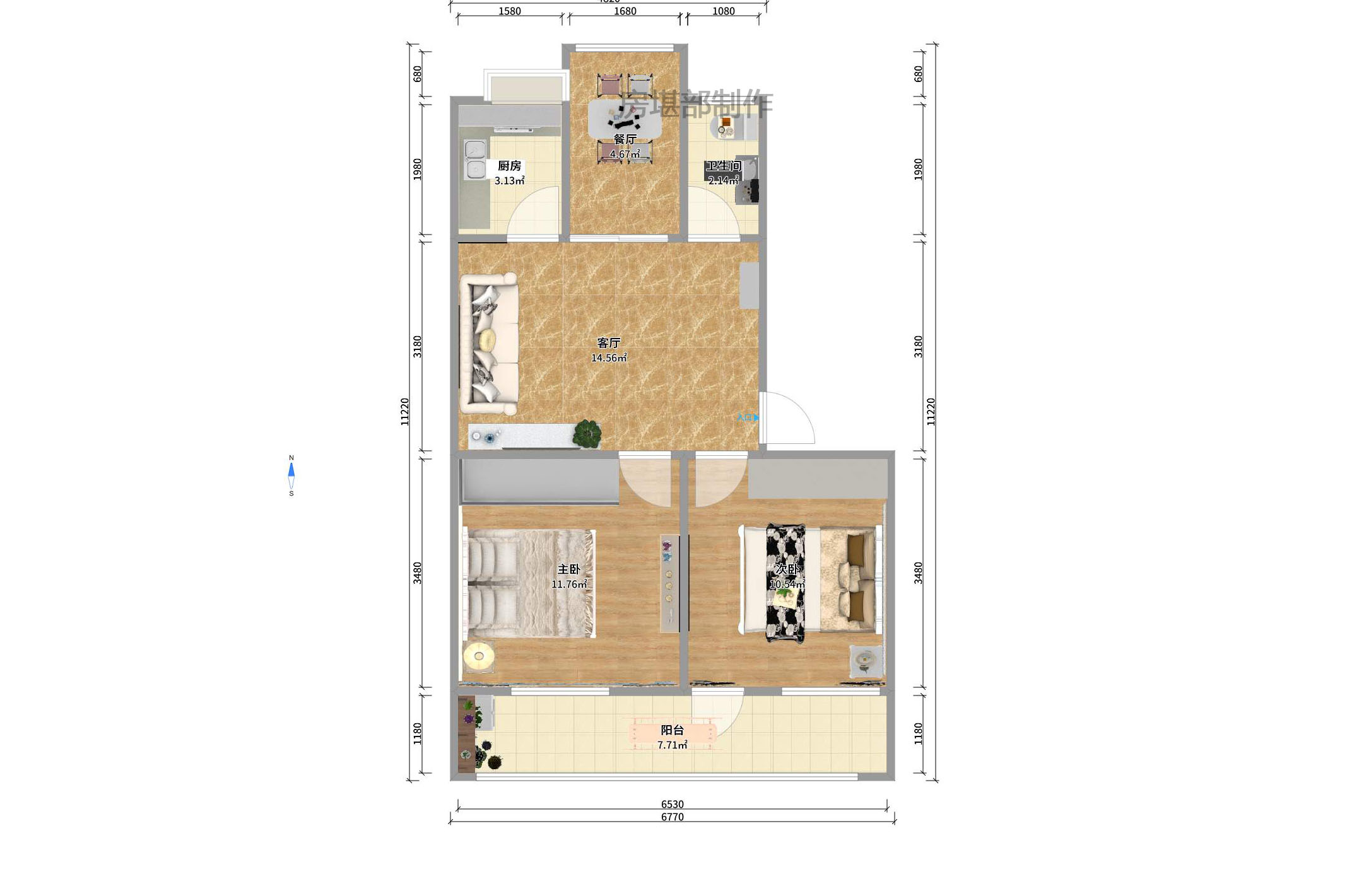 迎宾路电信宿舍 迎宾路电信宿舍室内图2