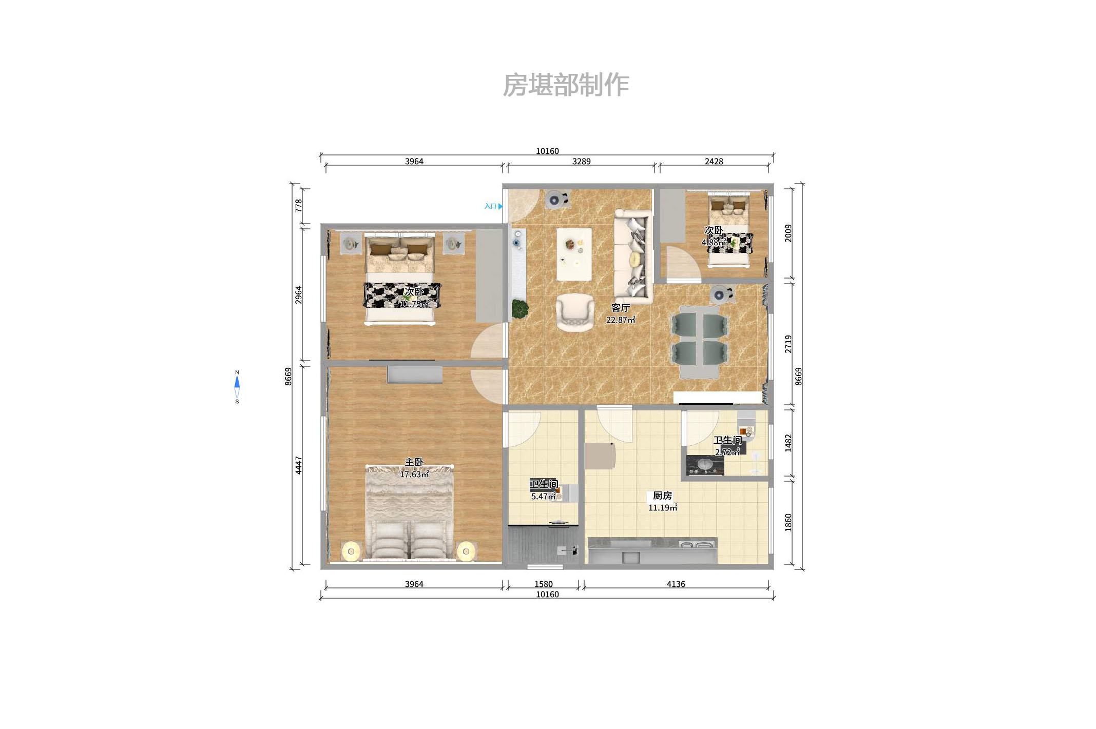 江南苑室內(nèi)圖2