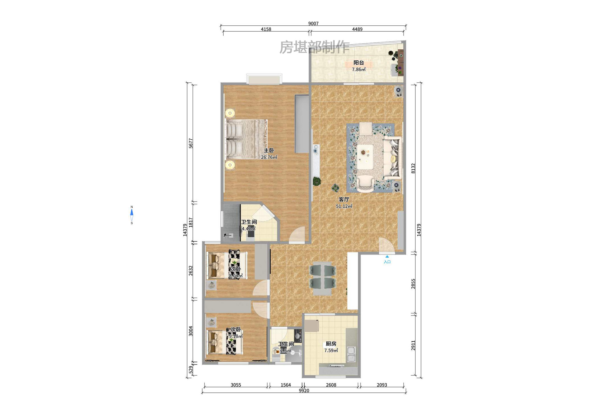 红星农博住宅小区(佳英农博小区) 红星农博住宅小区(佳英农博小区)室内图2