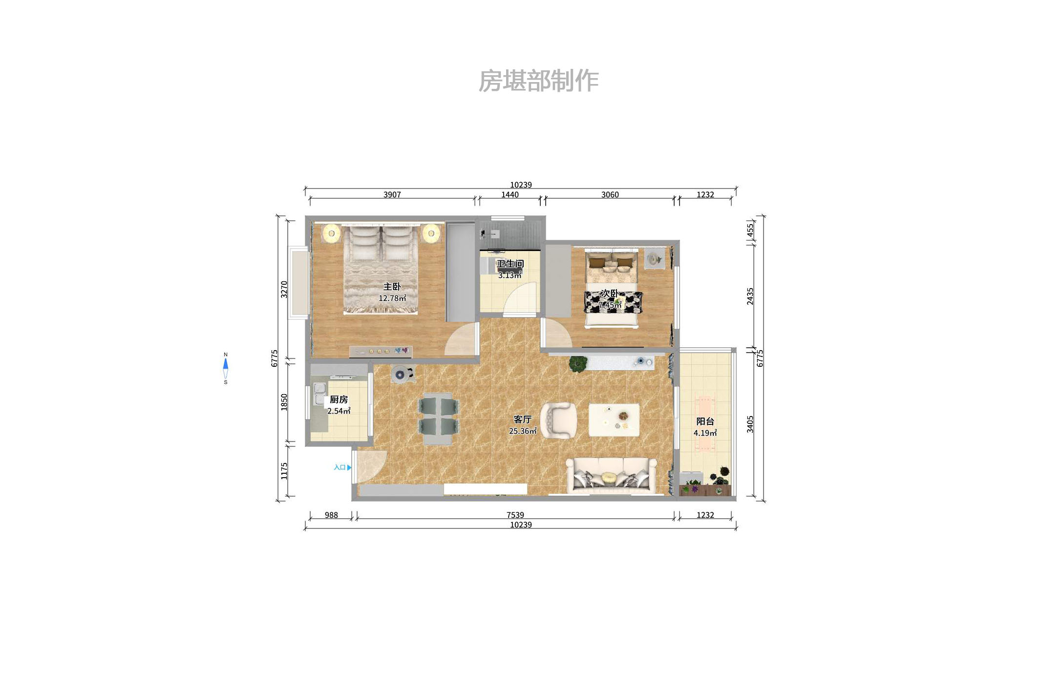 山水新城室内图2