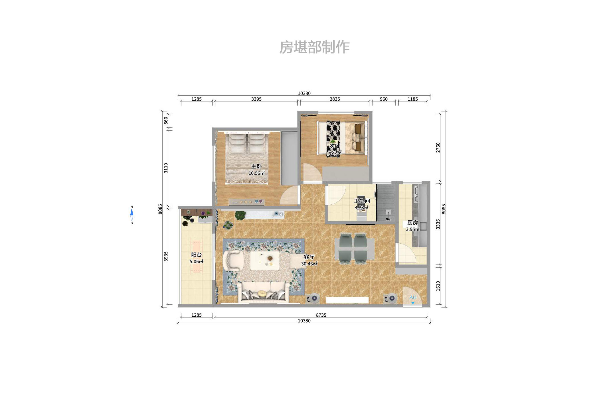 星郵小區(qū)室內(nèi)圖2