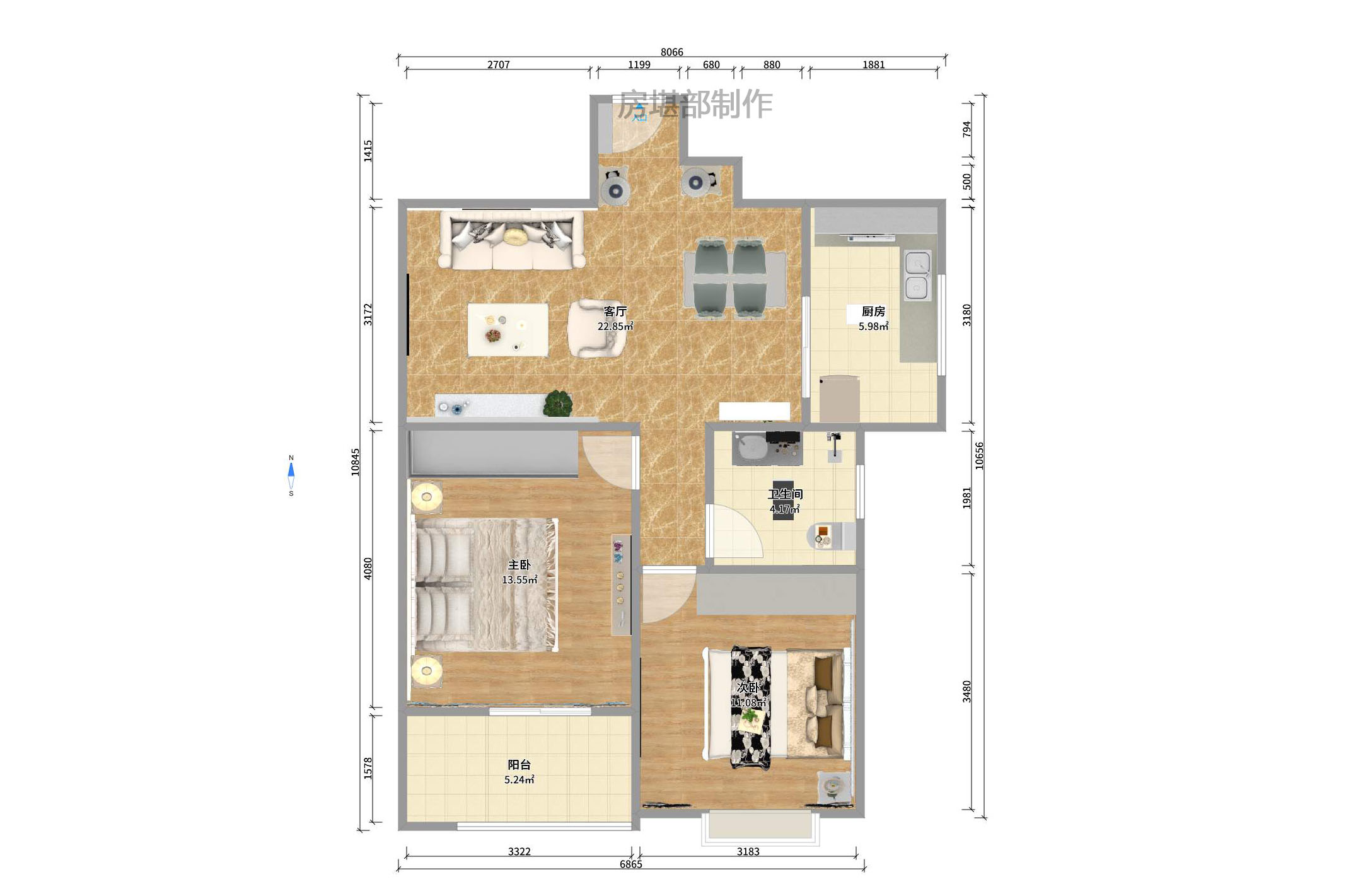 中建麓山和苑室內(nèi)圖2