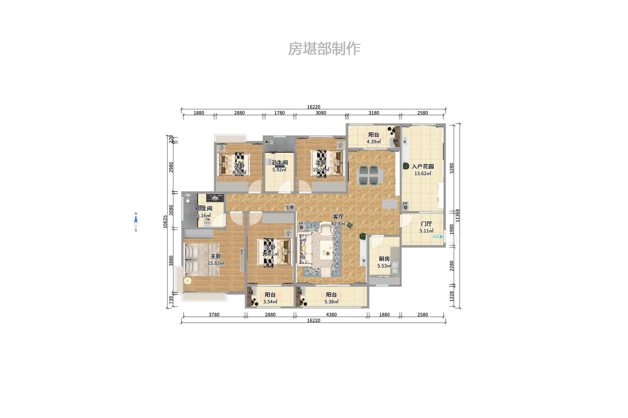 潤和紫郡一期室內(nèi)圖2