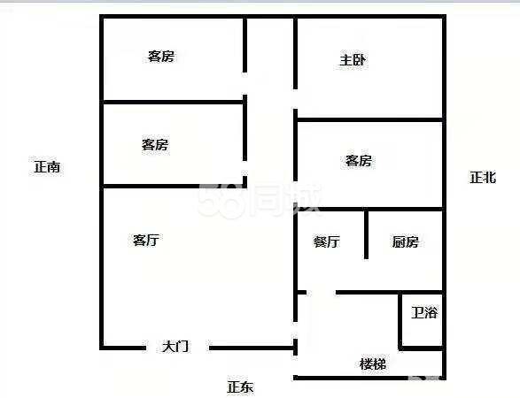 新公安局民警住宅小区  4室2厅2卫    110.0万 新公安局民警住宅小区  4室2厅2卫    110.0万户型图