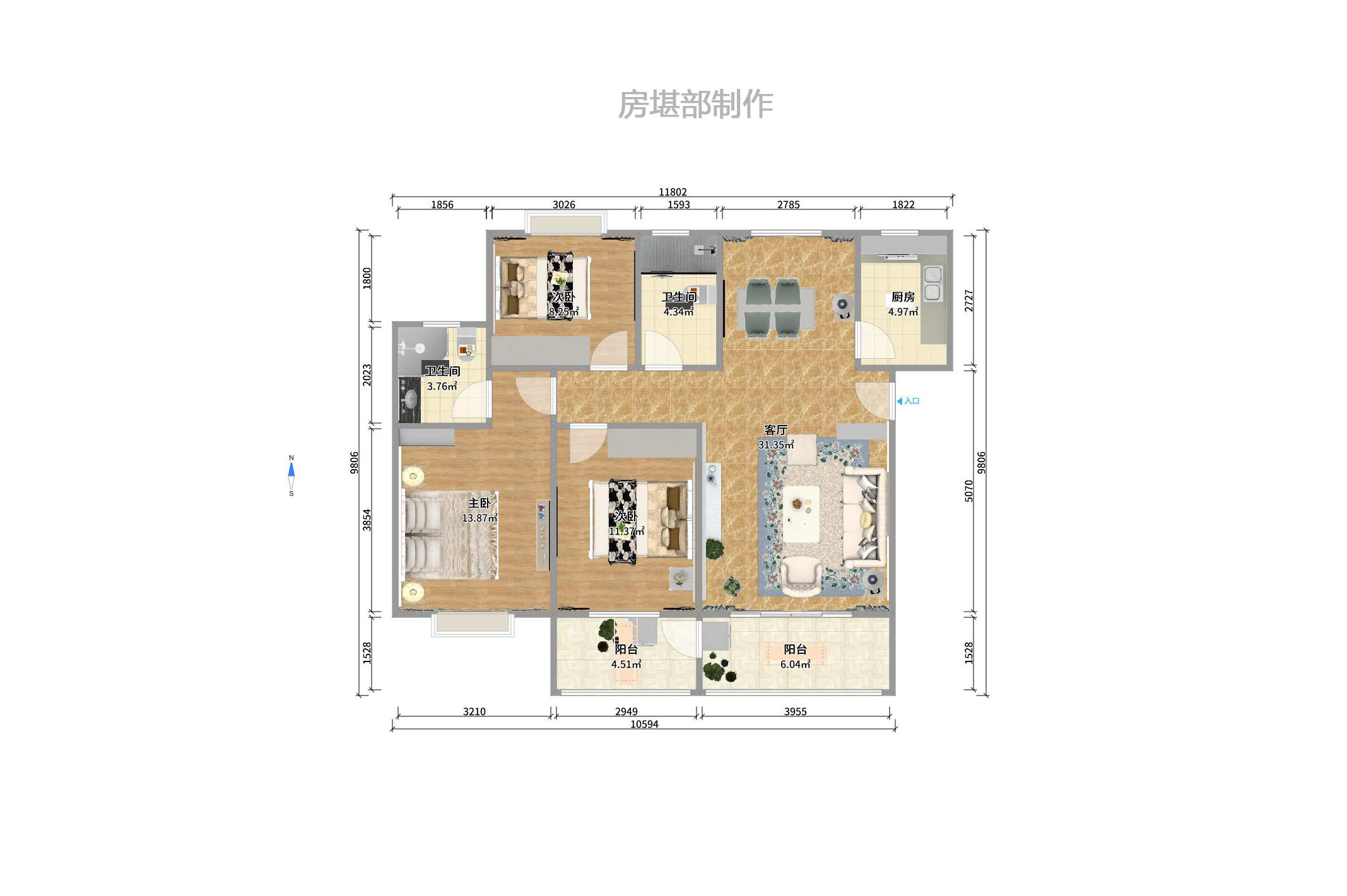 中天佳园 中天佳园室内图2