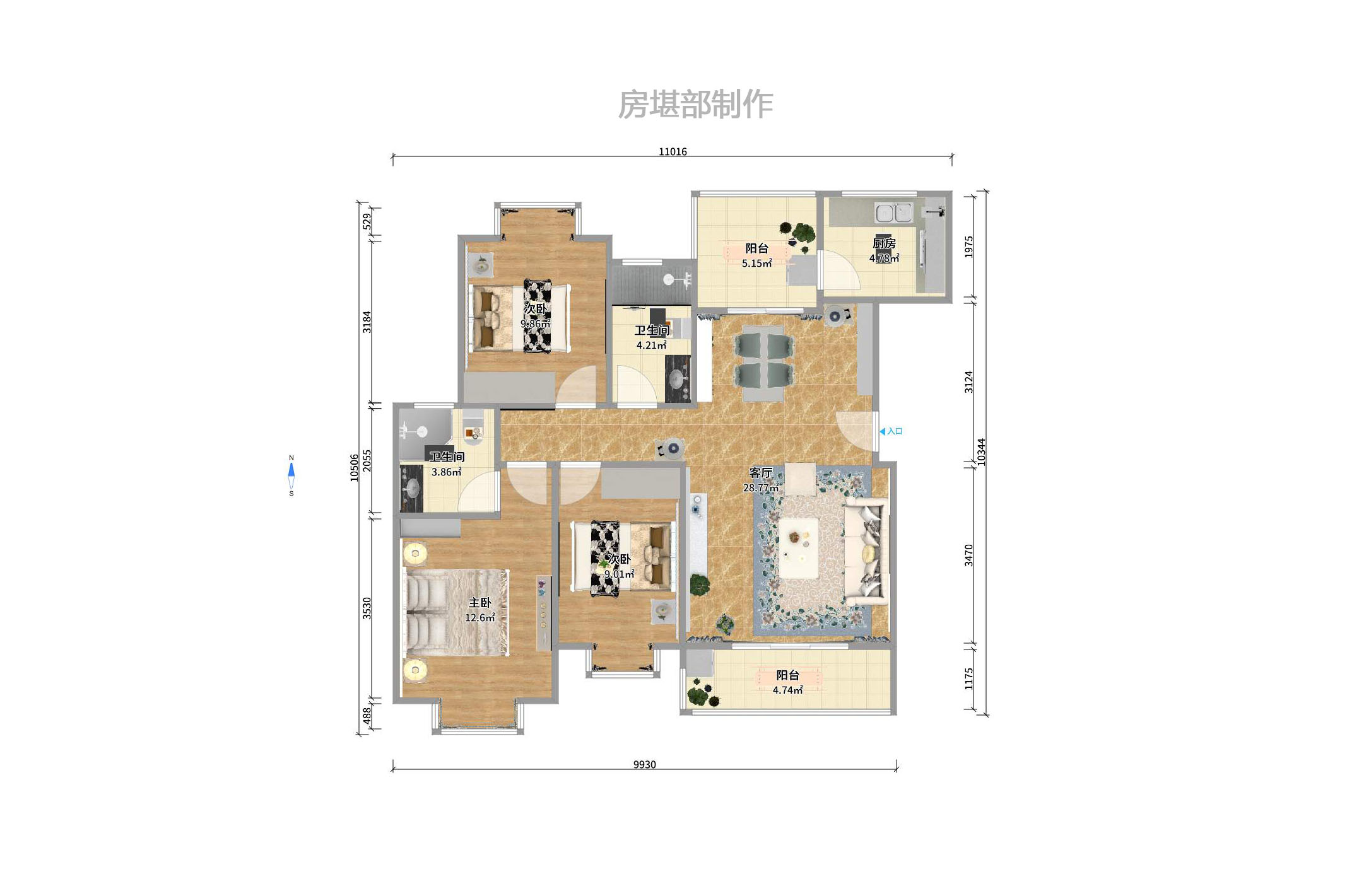 恒生碧水龙庭 恒生碧水龙庭室内图2