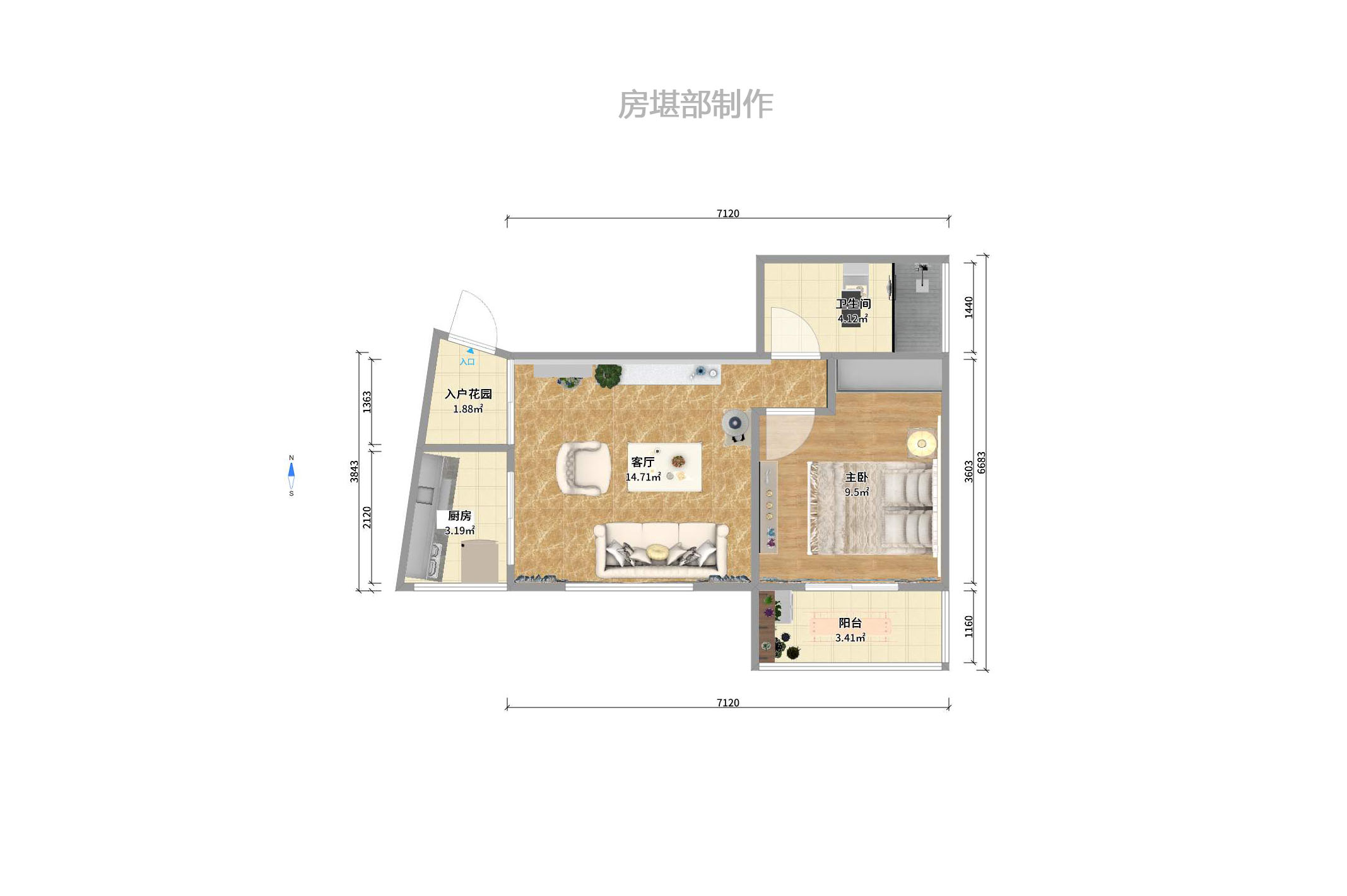 上峰苑（兰亭玥岛）室内图2