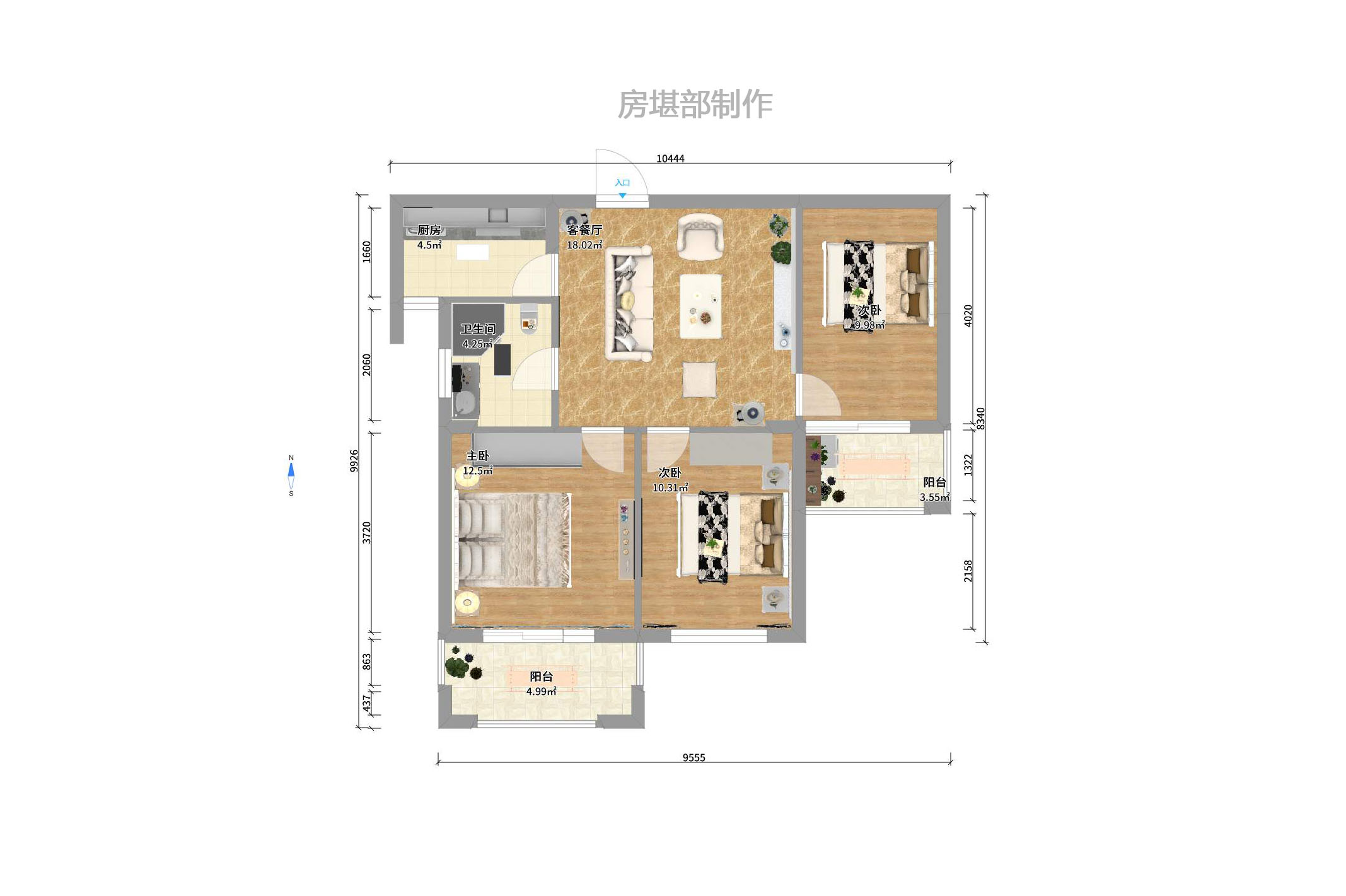 水岸天际（一期、二期）室内图2
