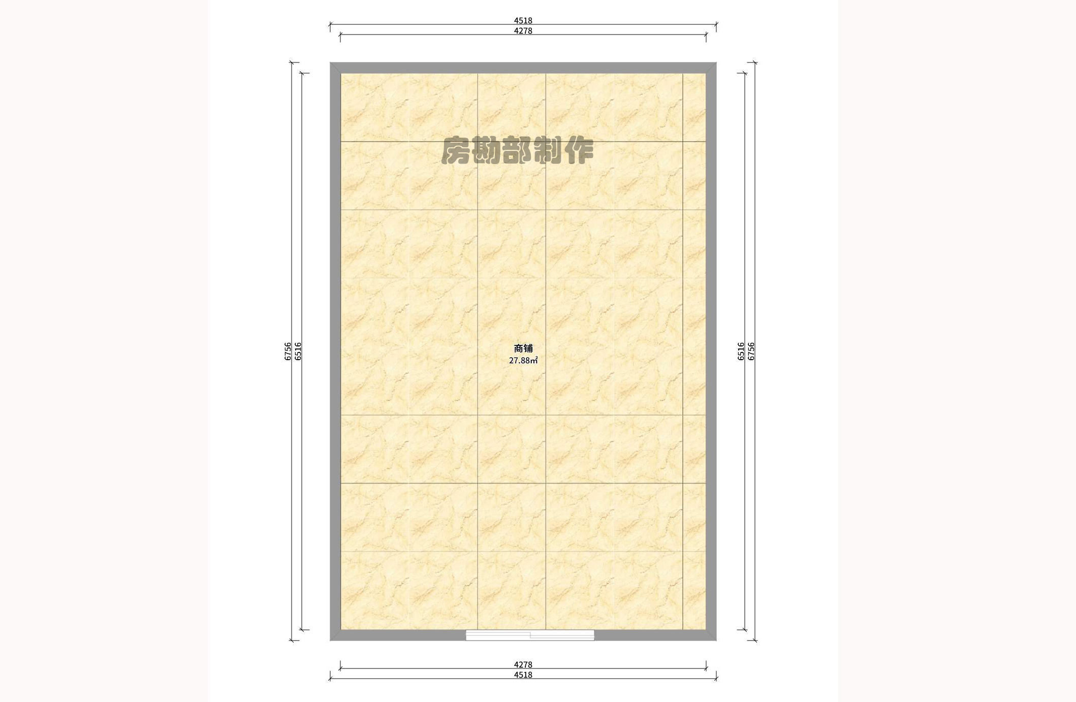 兰亭湾畔  1室1厅1卫   45.00万户型图