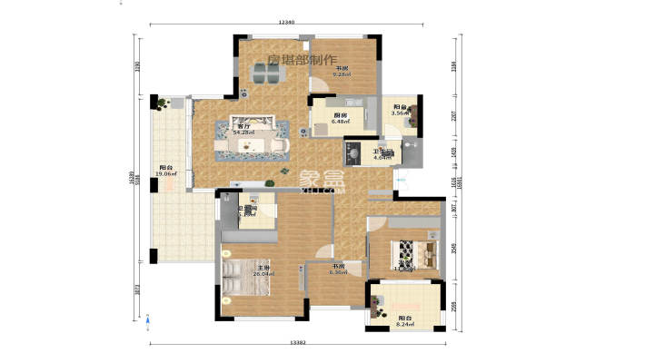 中城丽景香山园 中城丽景香山园室内图2