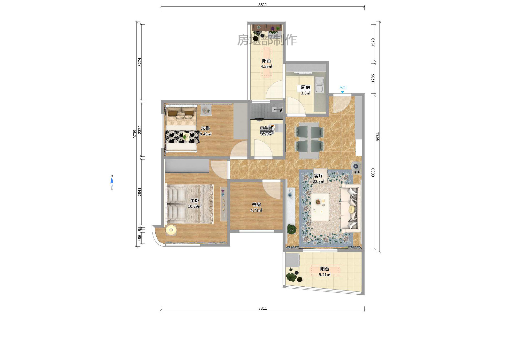 康斯丹郡(融程领秀佳园) 康斯丹郡(融程领秀佳园)室内图2