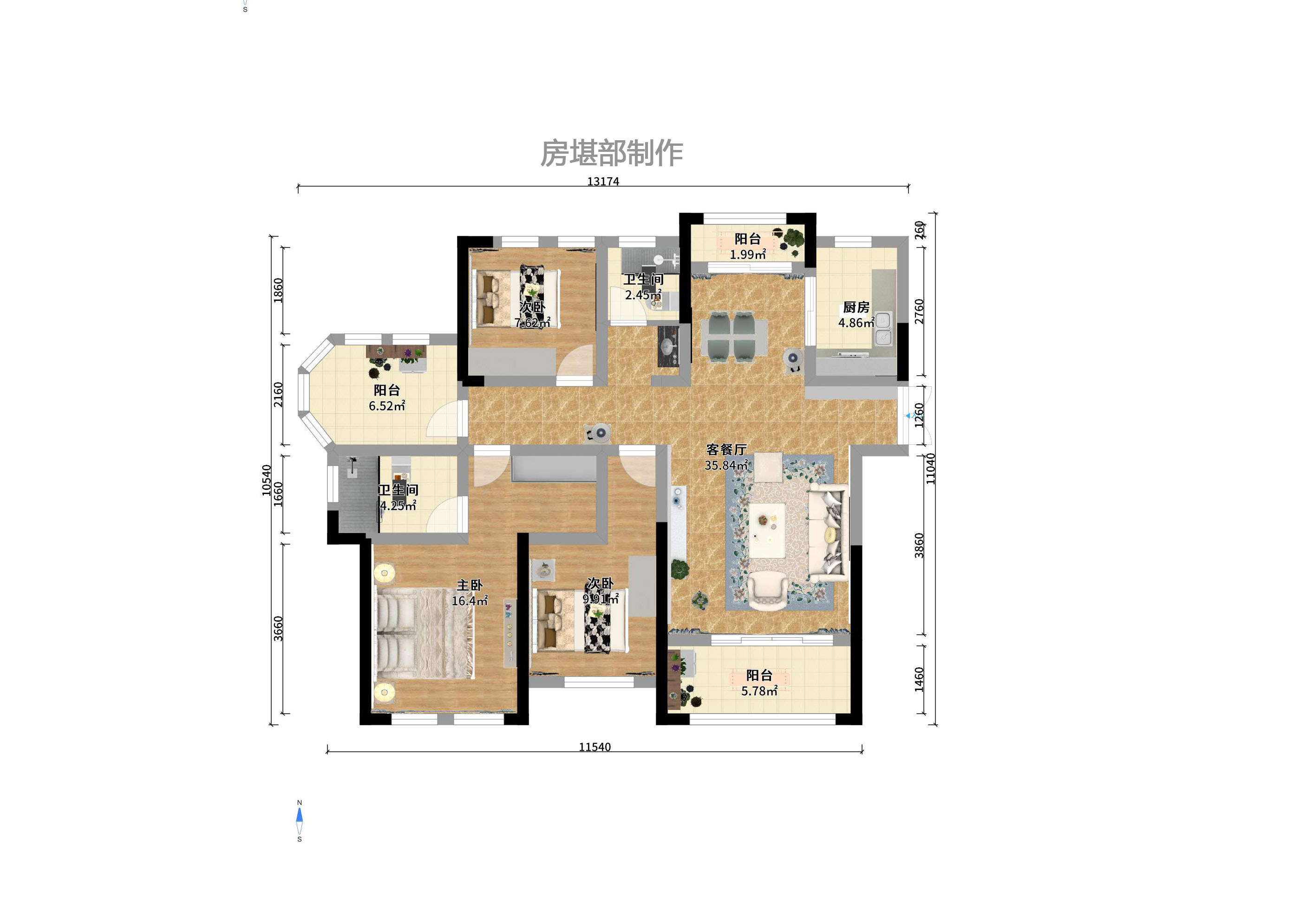 清溪川九号  5室2厅1卫    3600.0元/月 清溪川九号  5室2厅1卫    3600.0元/月户型图