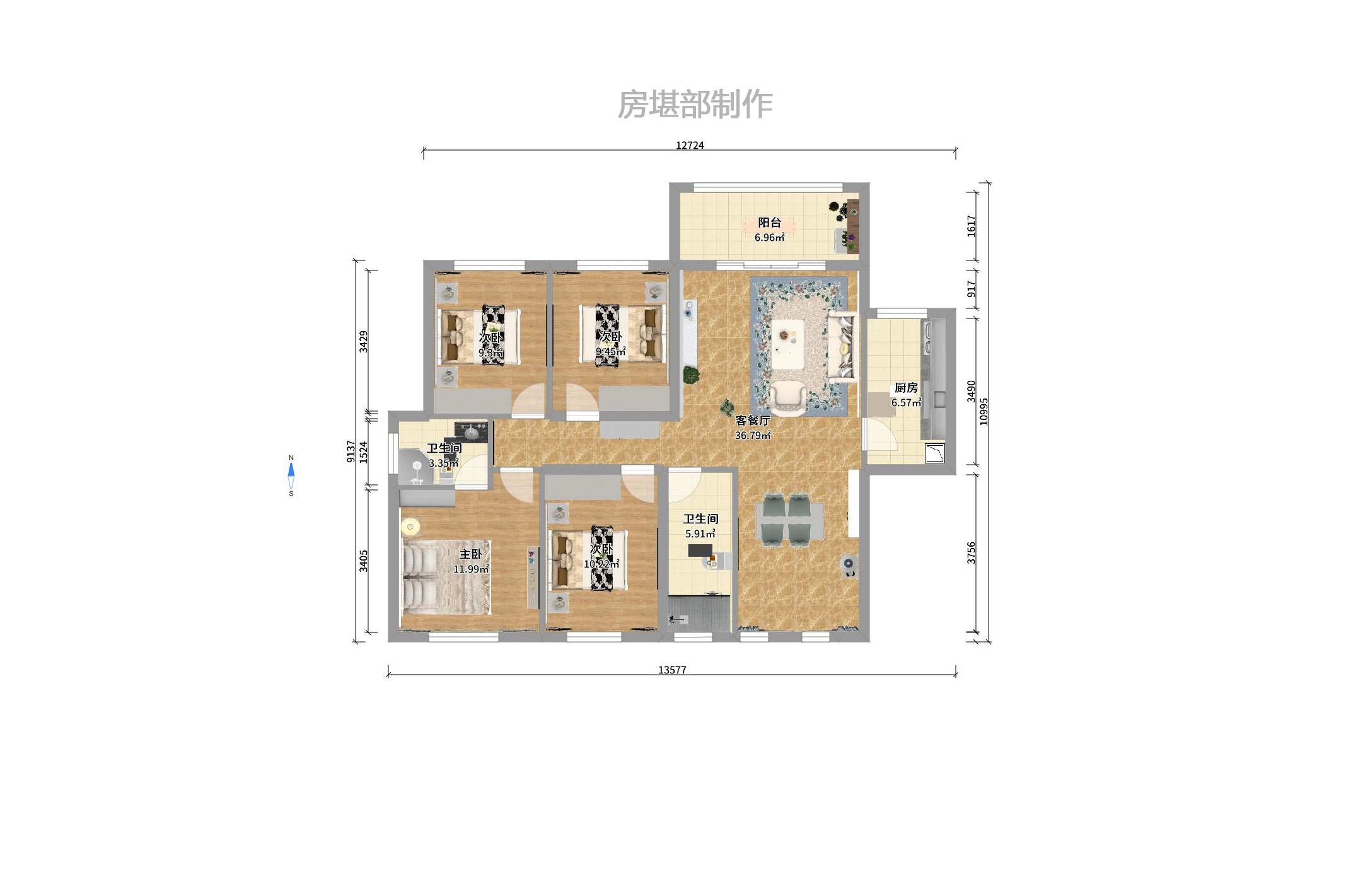水岸天际（一期、二期）室内图2