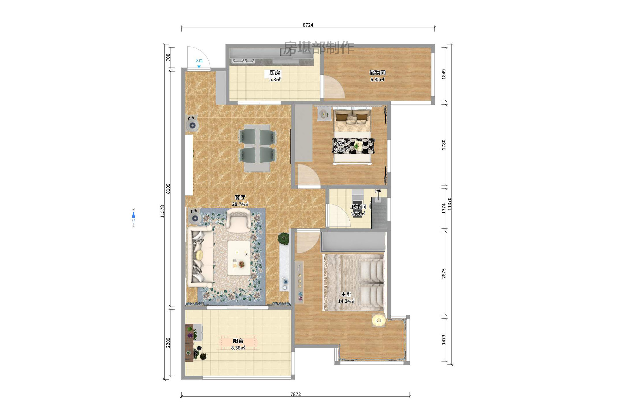 君悦紫园 君悦紫园室内图2