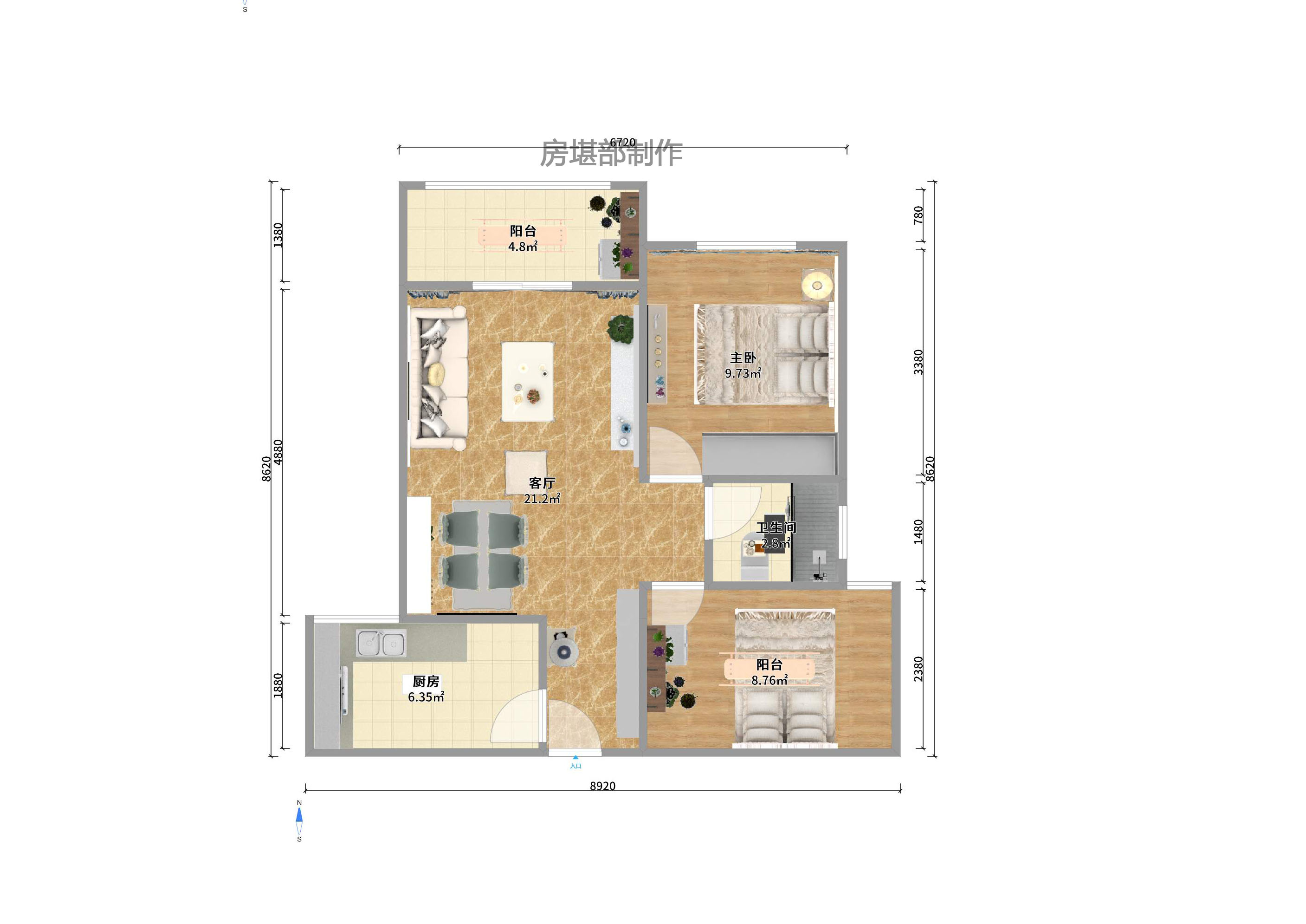 波隆城市花园 波隆城市花园室内图2