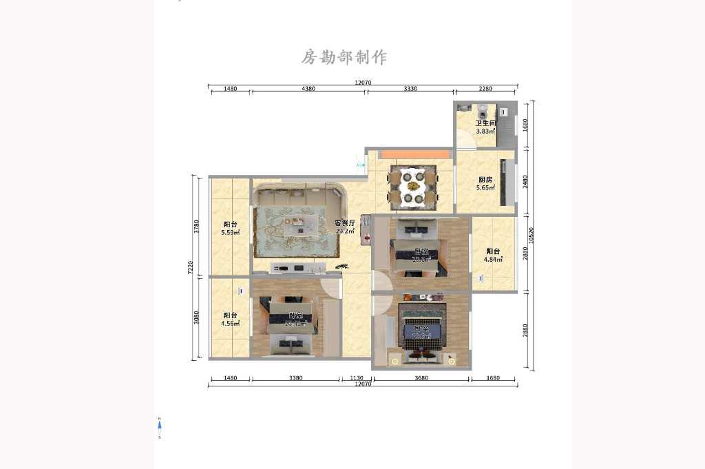金帆江滨玫瑰园 金帆江滨玫瑰园室内图2