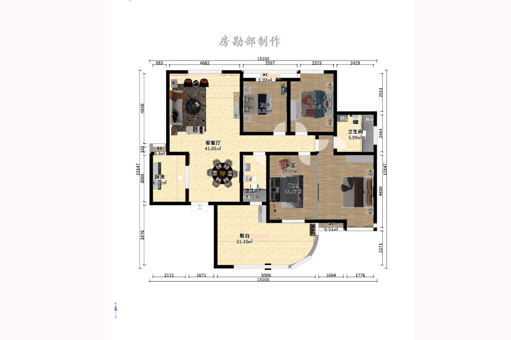 山水熙园室内图2