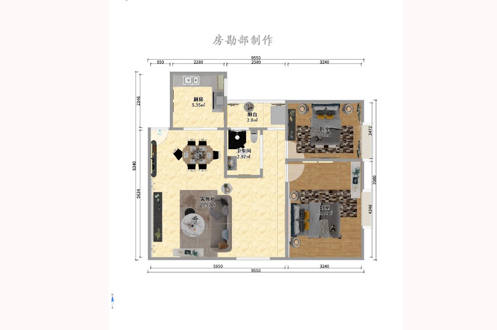 濱江君悅香邸室內(nèi)圖2