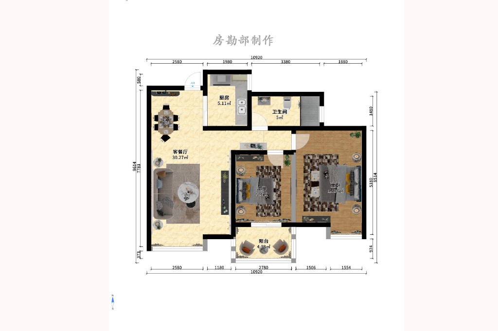 山水熙园室内图2