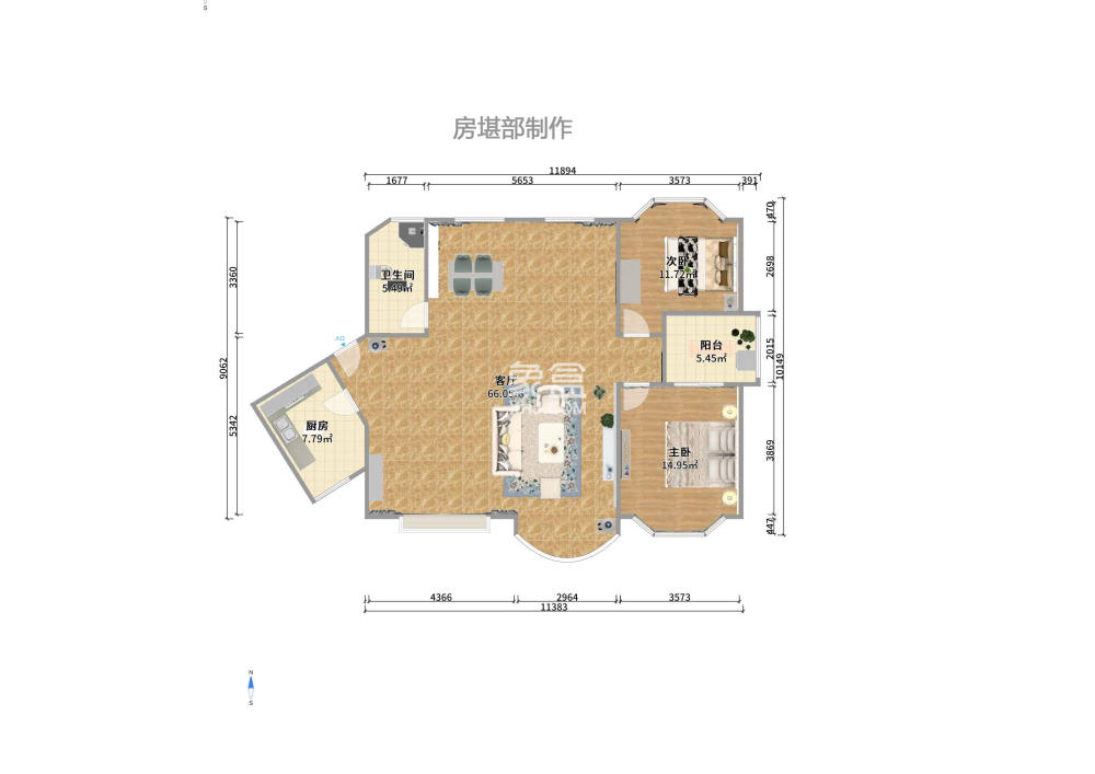 三重大厦（三重才园小区)   795.61㎡     42000.00元/月小区图