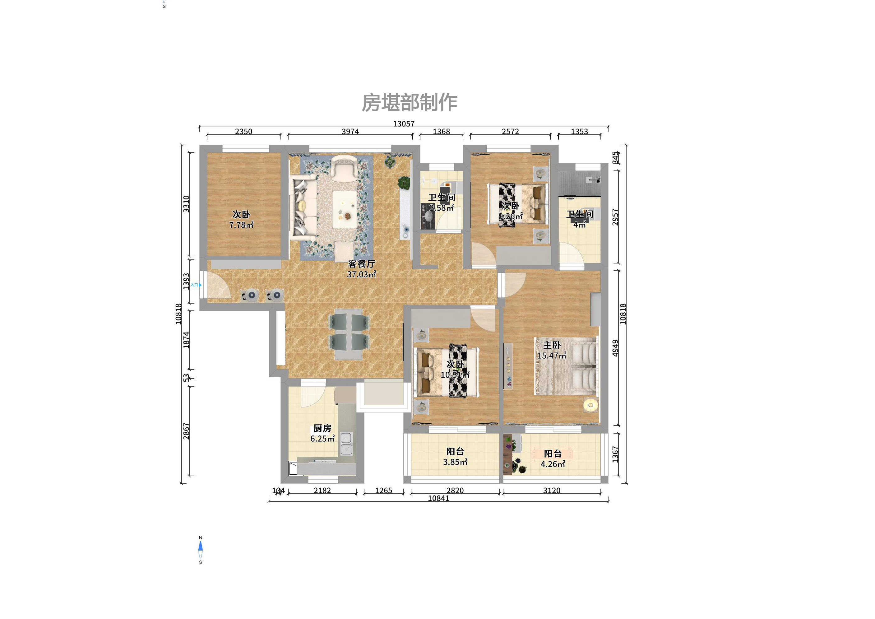 麓谷星辰室內(nèi)圖2