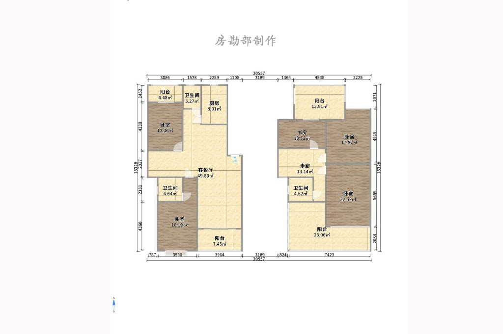 新星小區(qū)室內(nèi)圖2