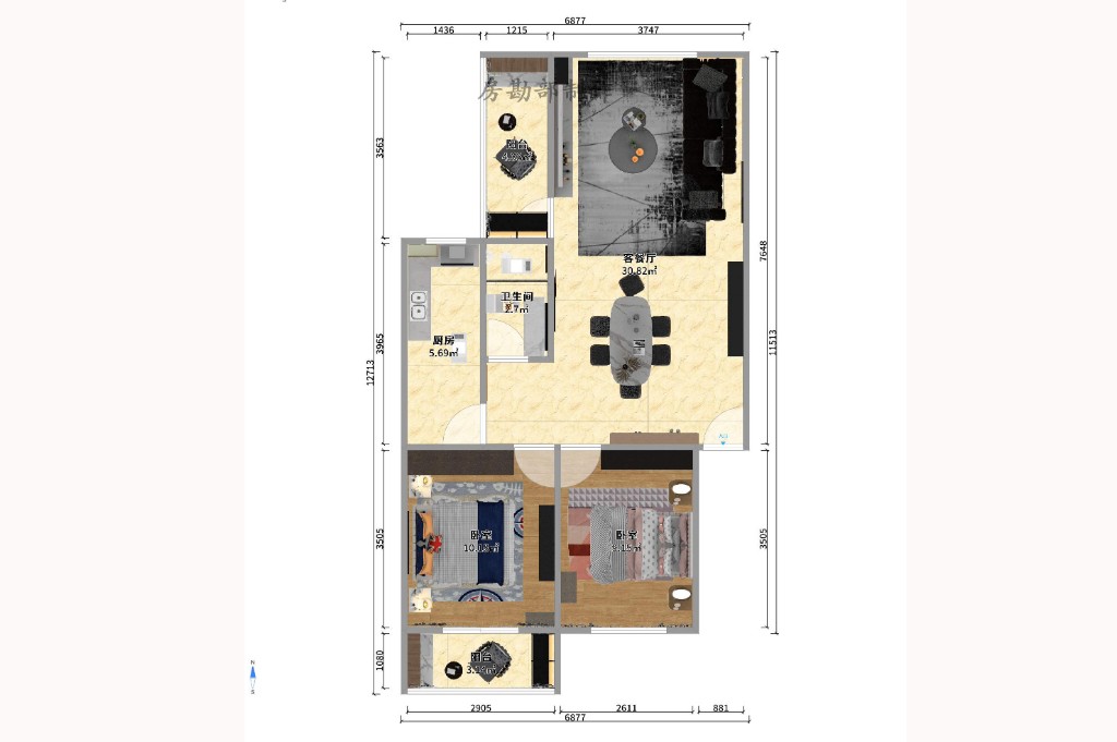 机械化宿舍 机械化宿舍室内图2