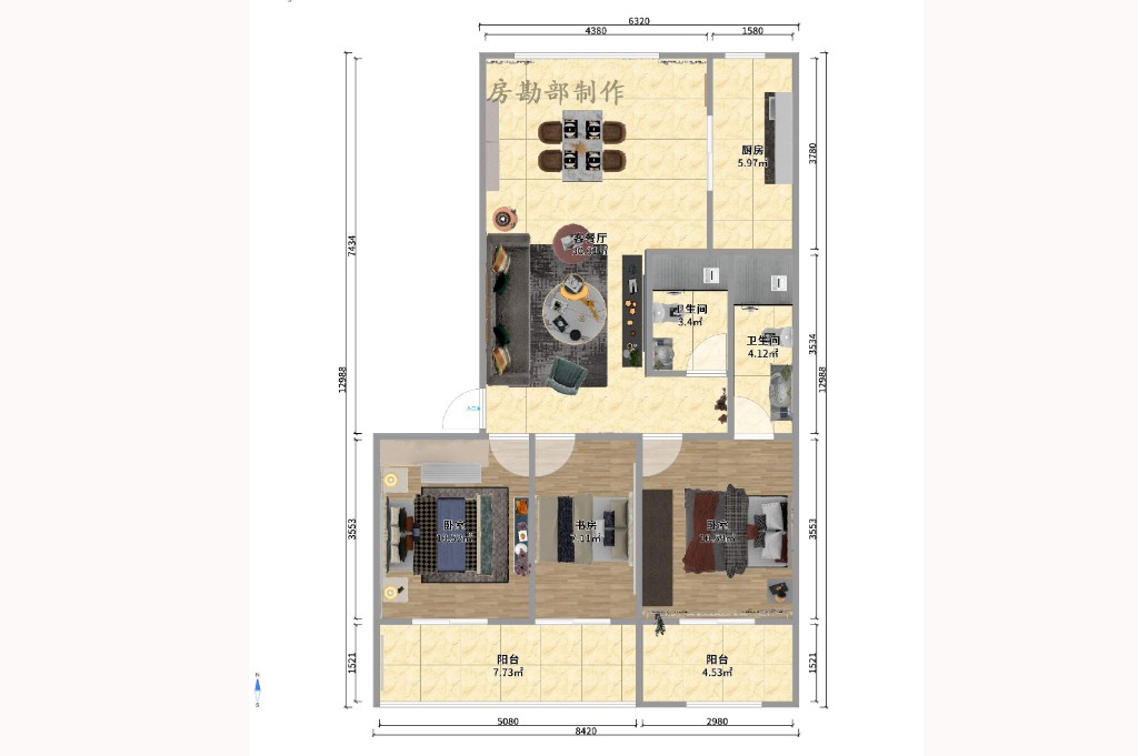 公安厅机关二院宿舍 公安厅机关二院宿舍室内图2